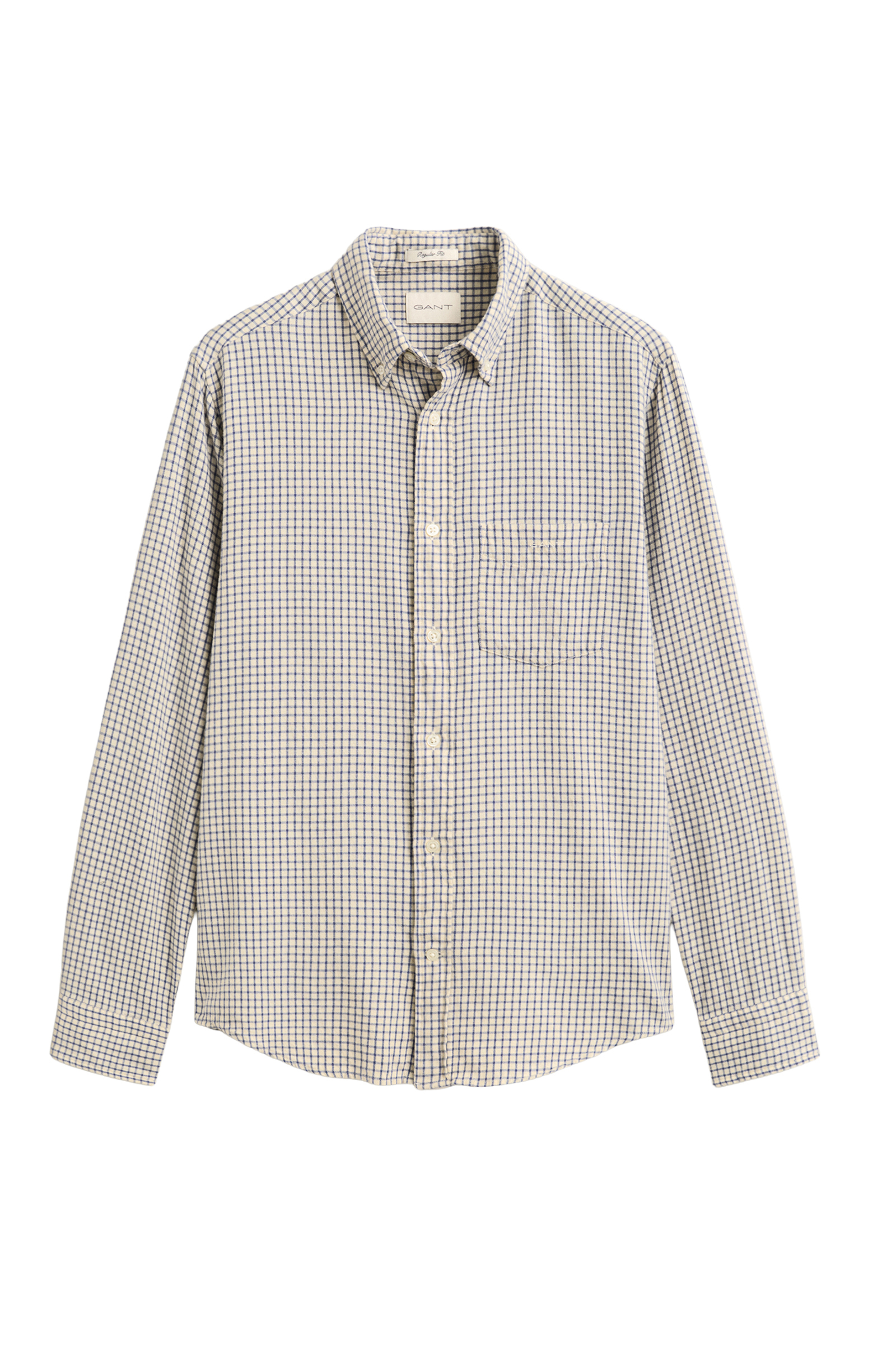 Heren overhemd lm casual blauw