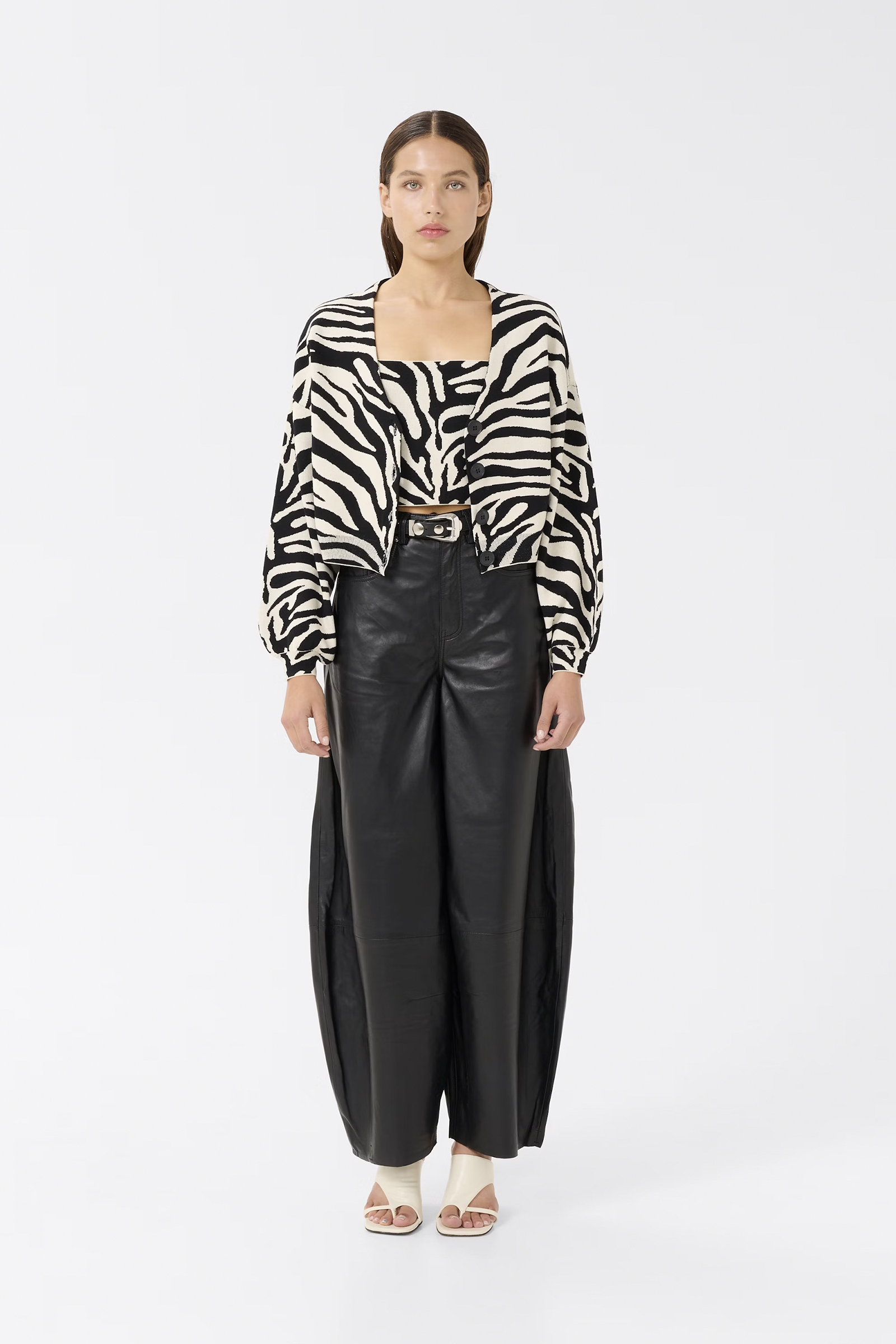 Dames vest zwart