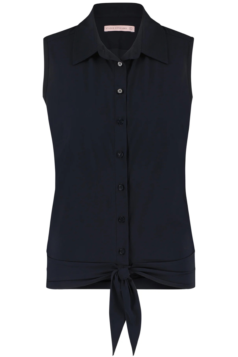 Studio Anneloes Pippa sl blouse Blauw-1 1