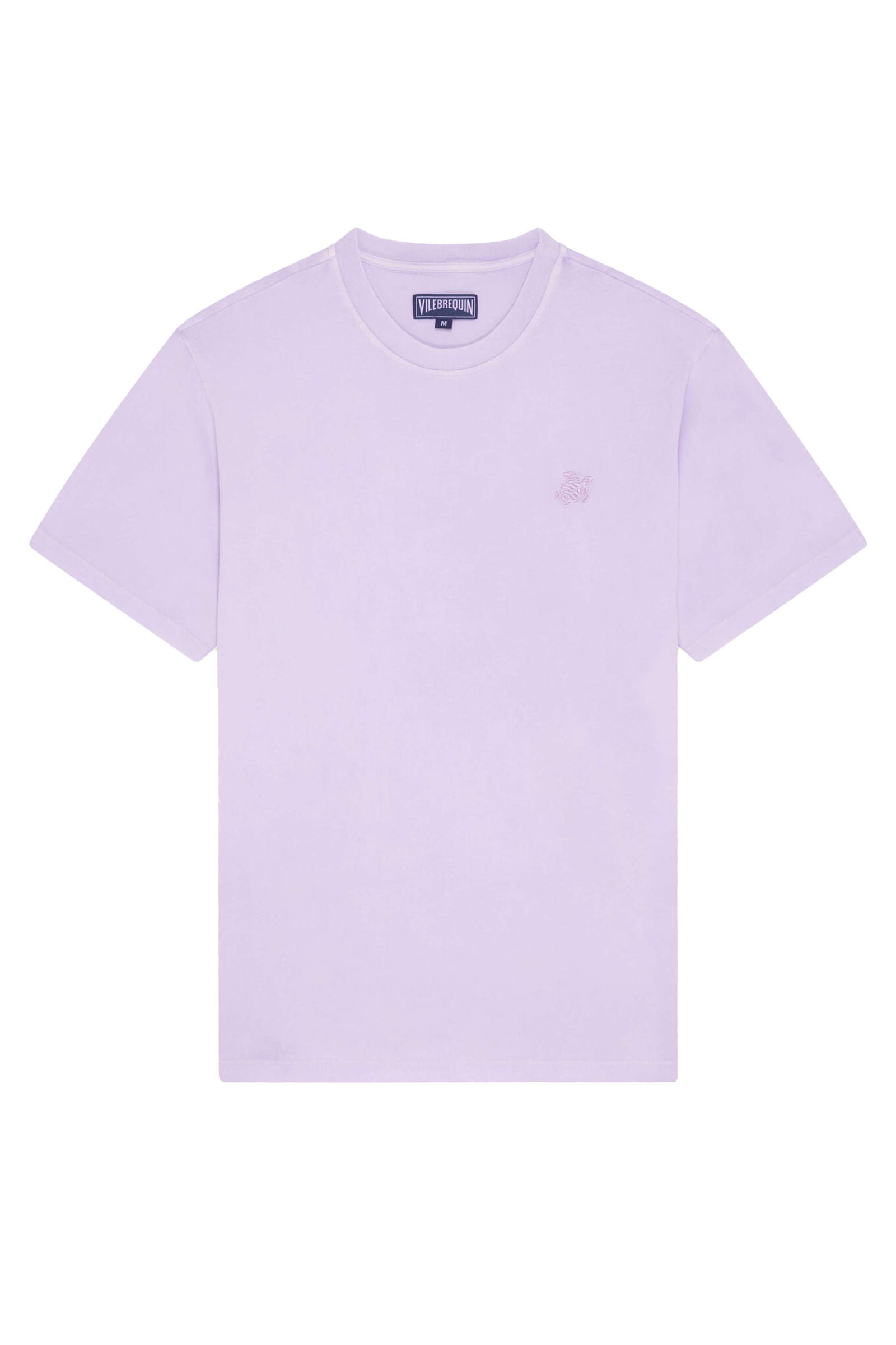Heren t-shirt kortemouw paars