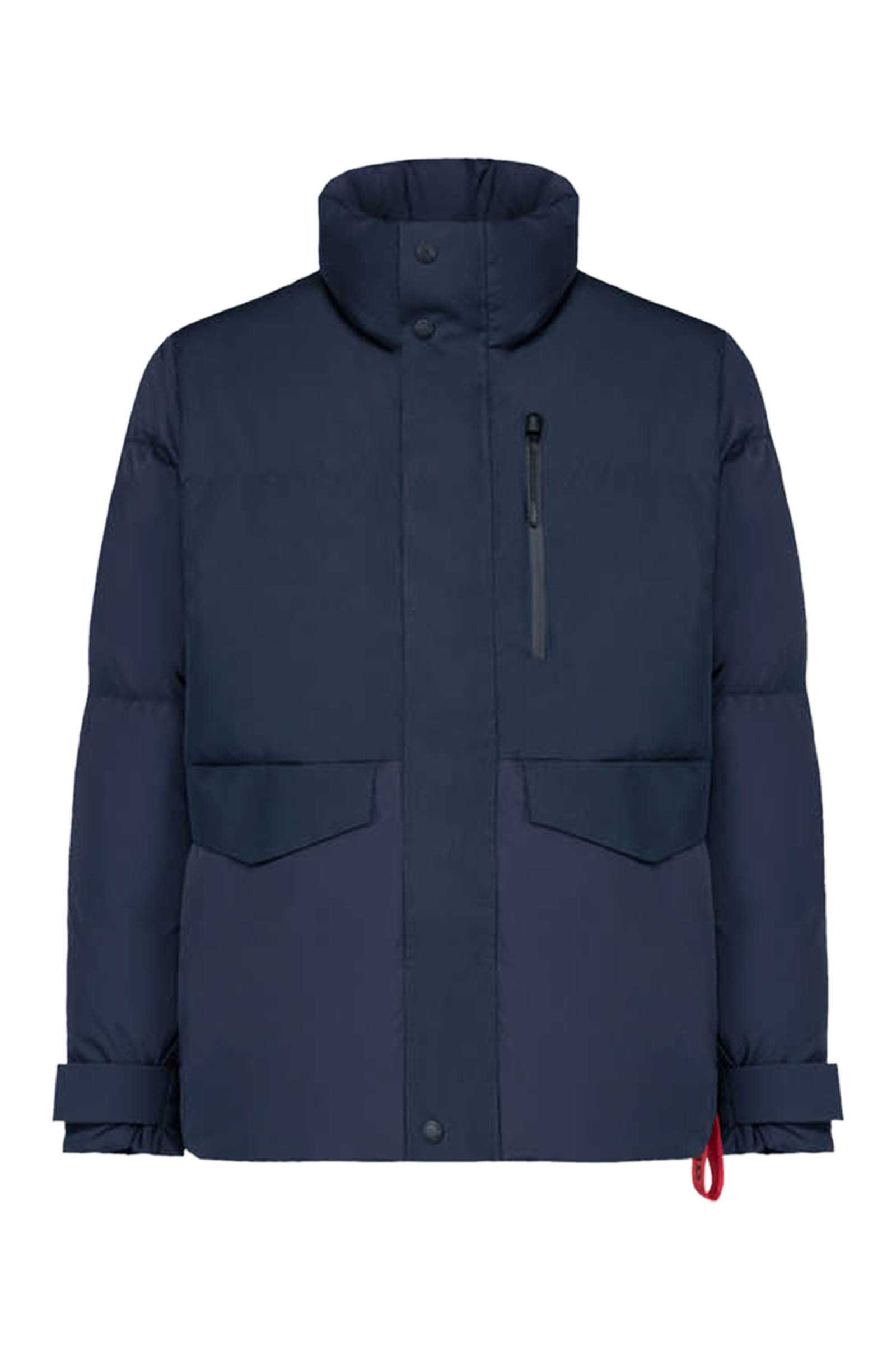 Heren jas blauw
