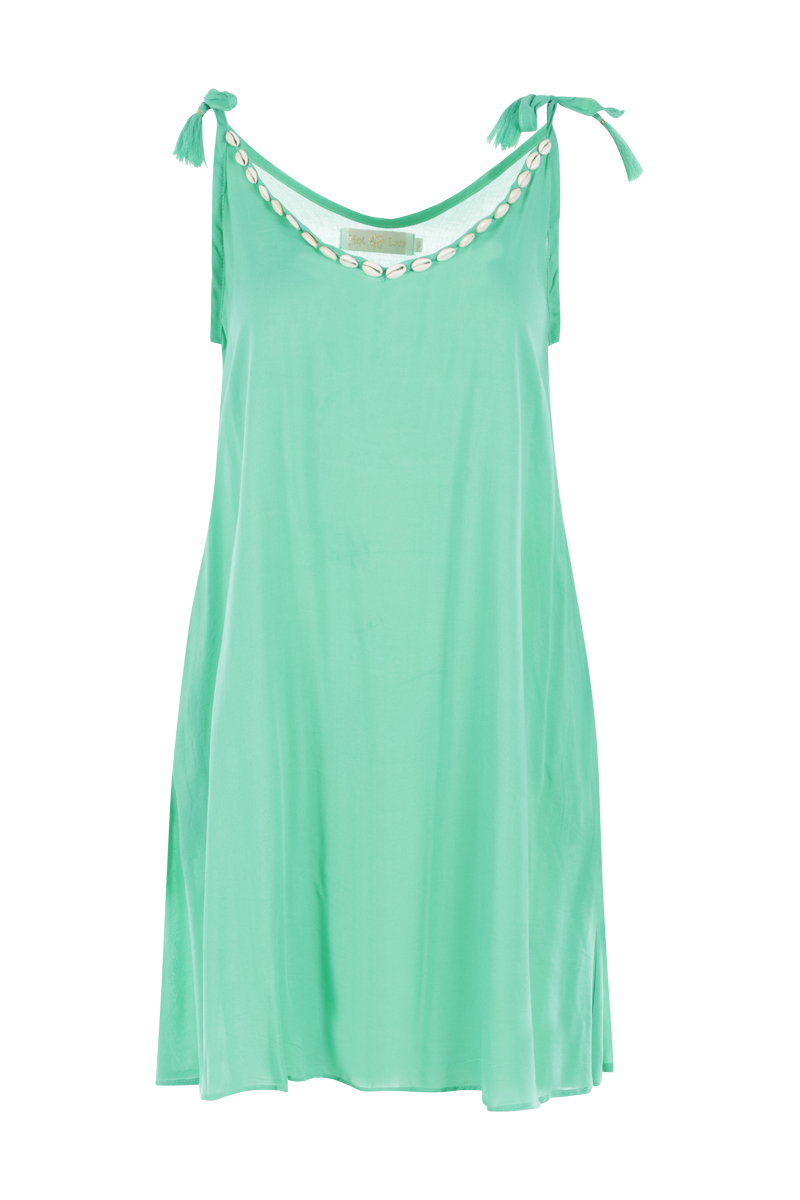 Hot Lava Dress Pippa-Emerald Groen-1 1