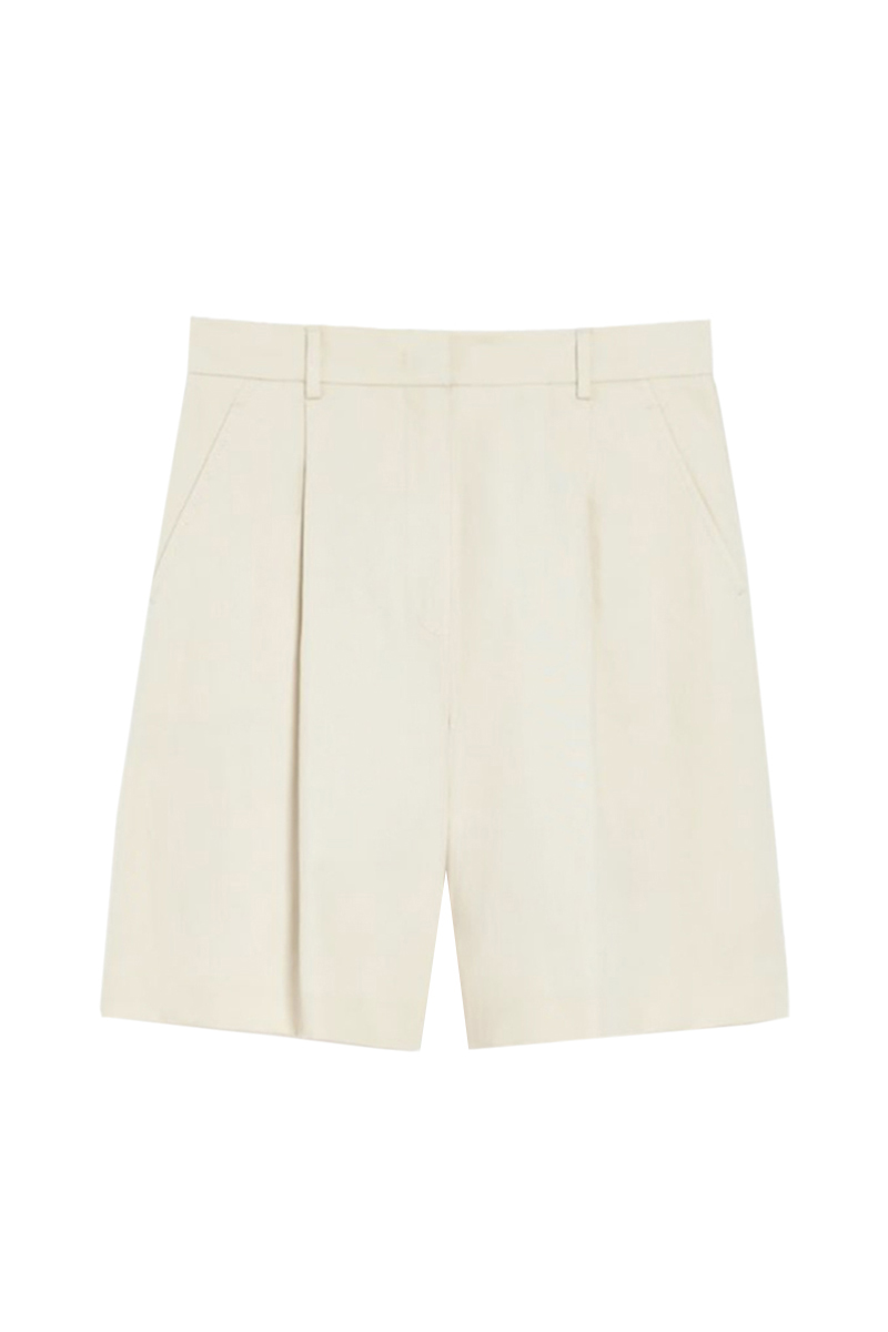 Dames short bruin