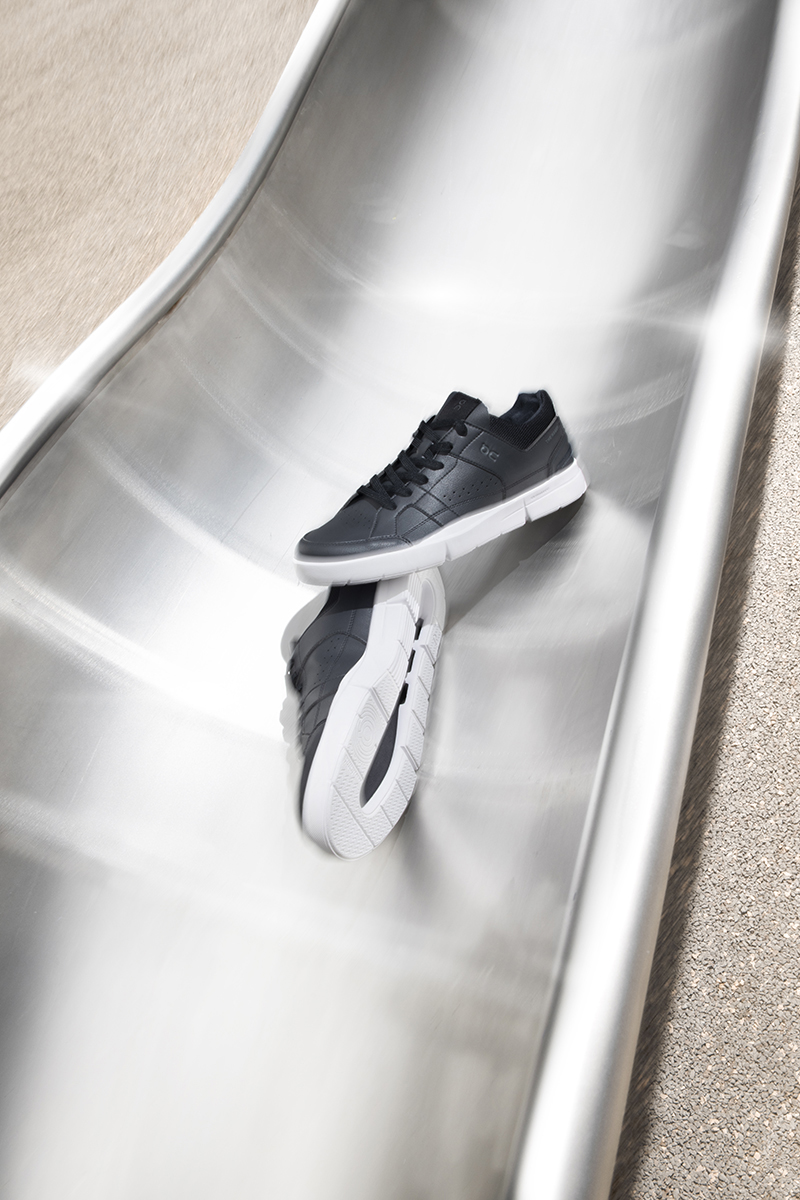 Casual sneaker d zwart