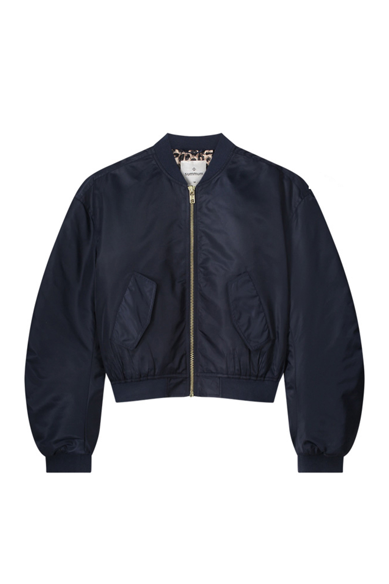 Dames jas blauw