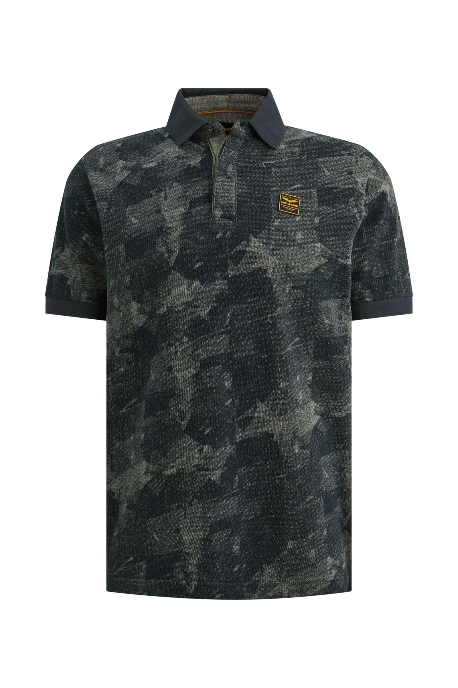 Heren overhemd lm casual blauw