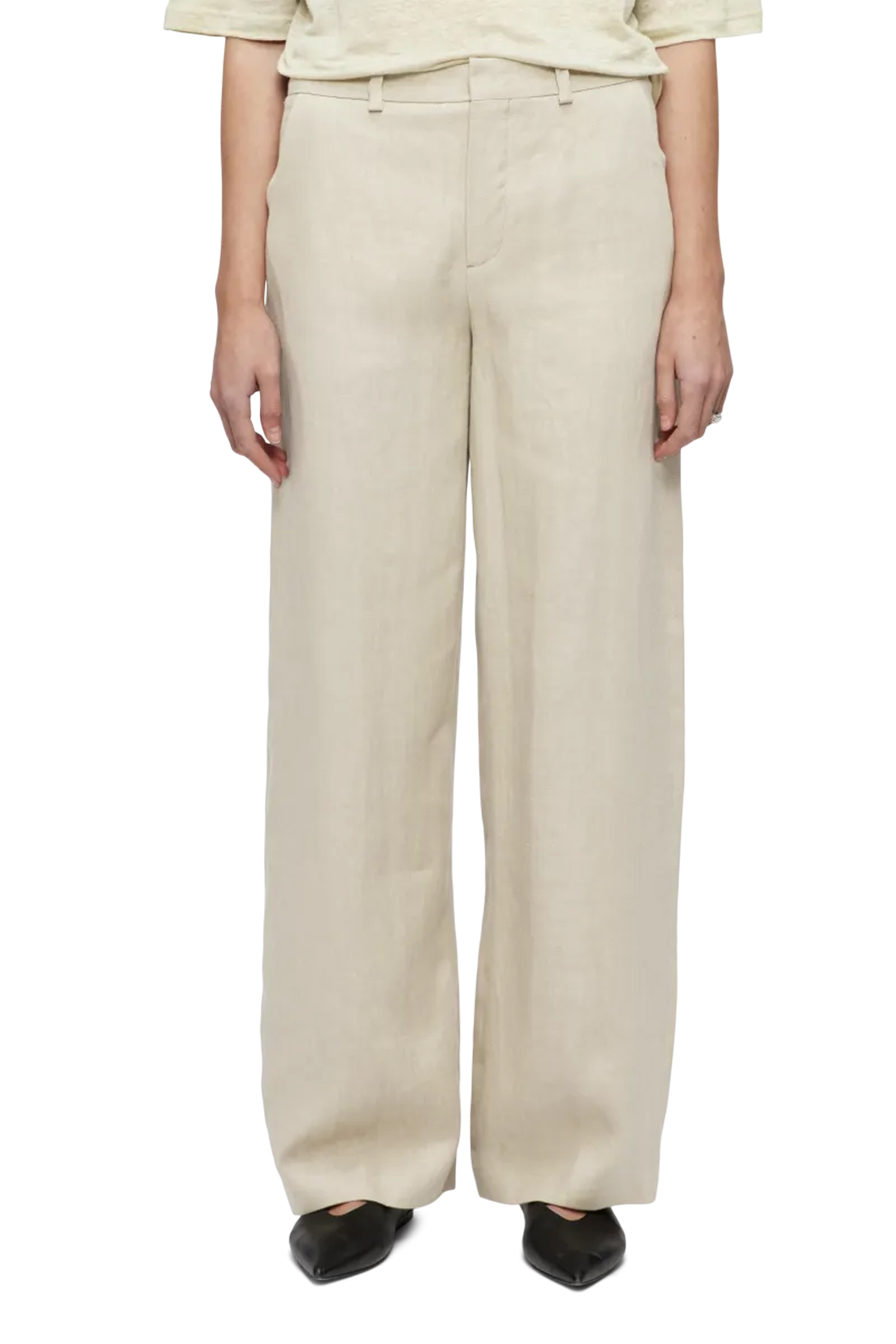 Dames broek bruin