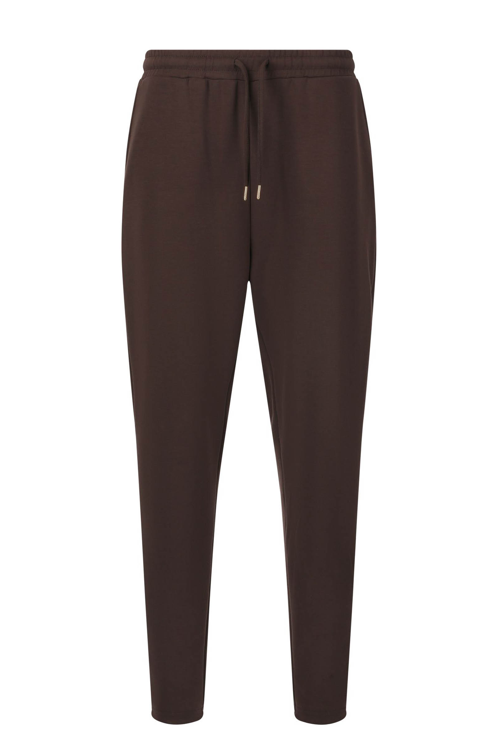 Fitness dames joggingbroek bruin
