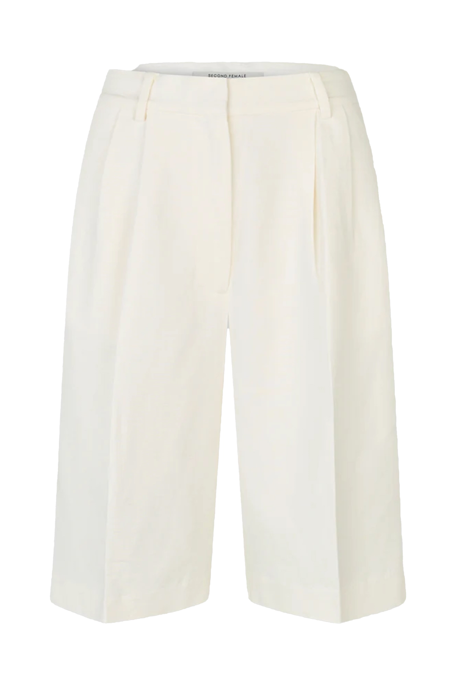 Dames short ecru