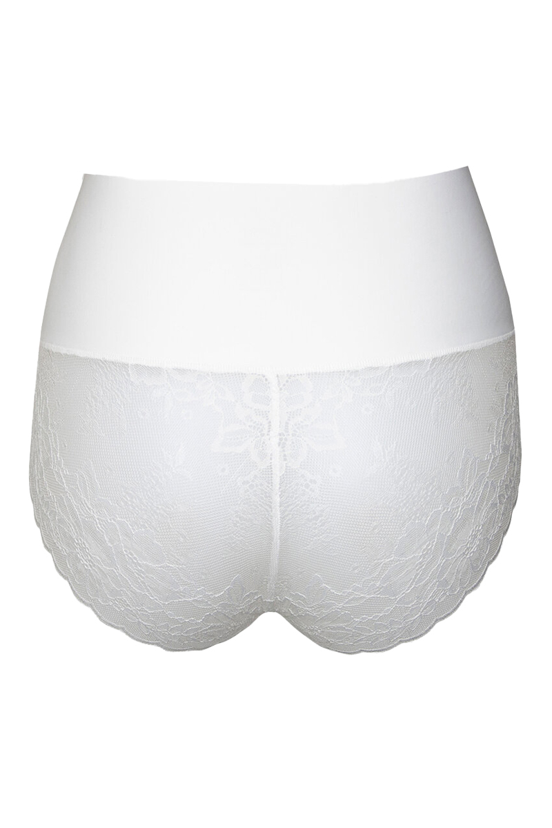 Lingerie dames corrig. slip wit