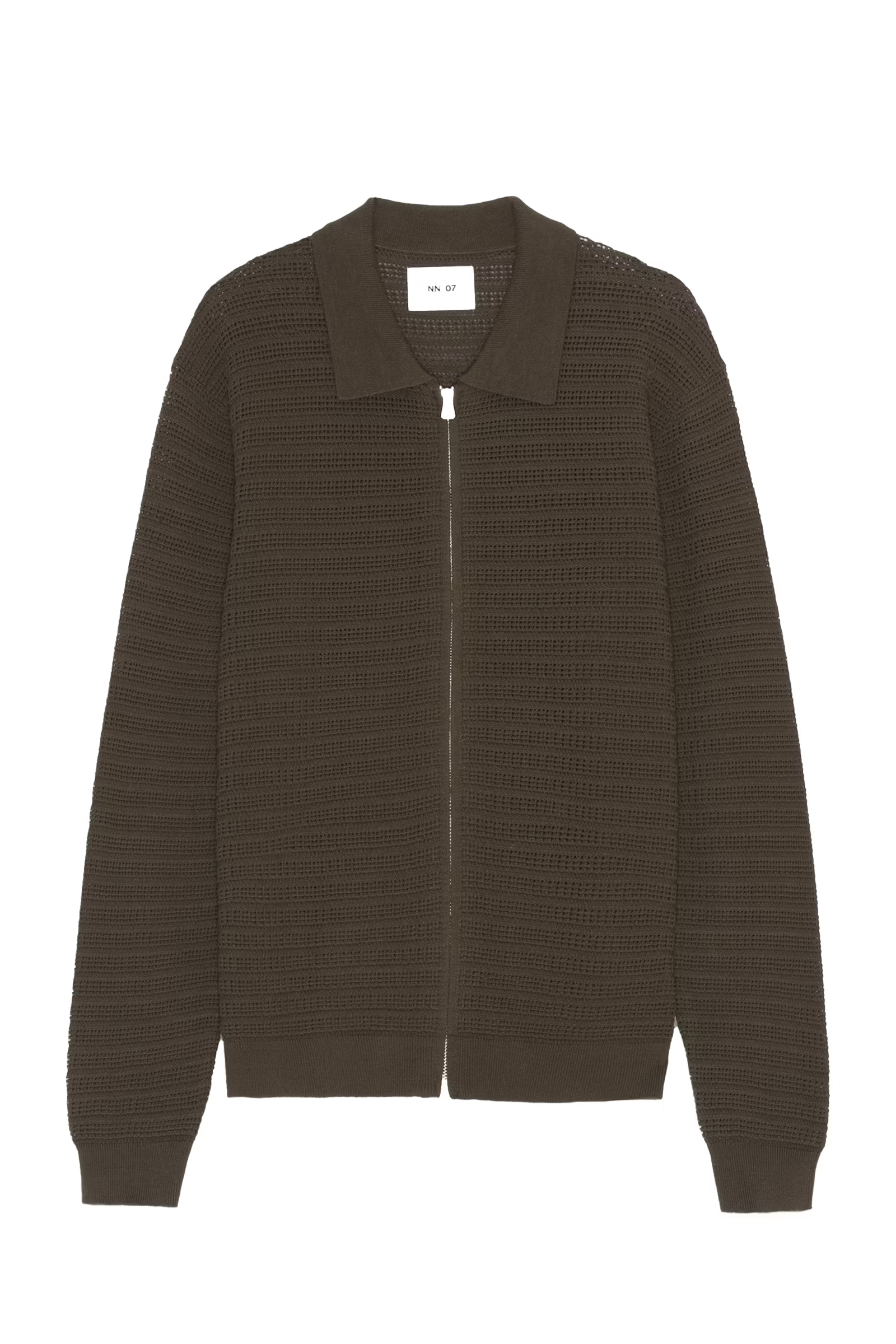 Heren vest bruin