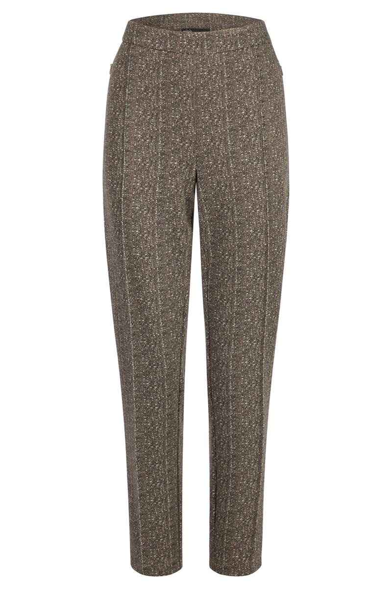 Dames broek bruin