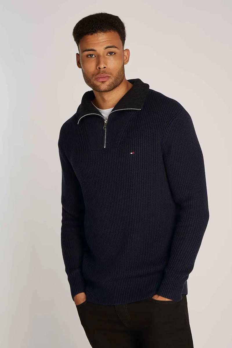 Heren trui blauw