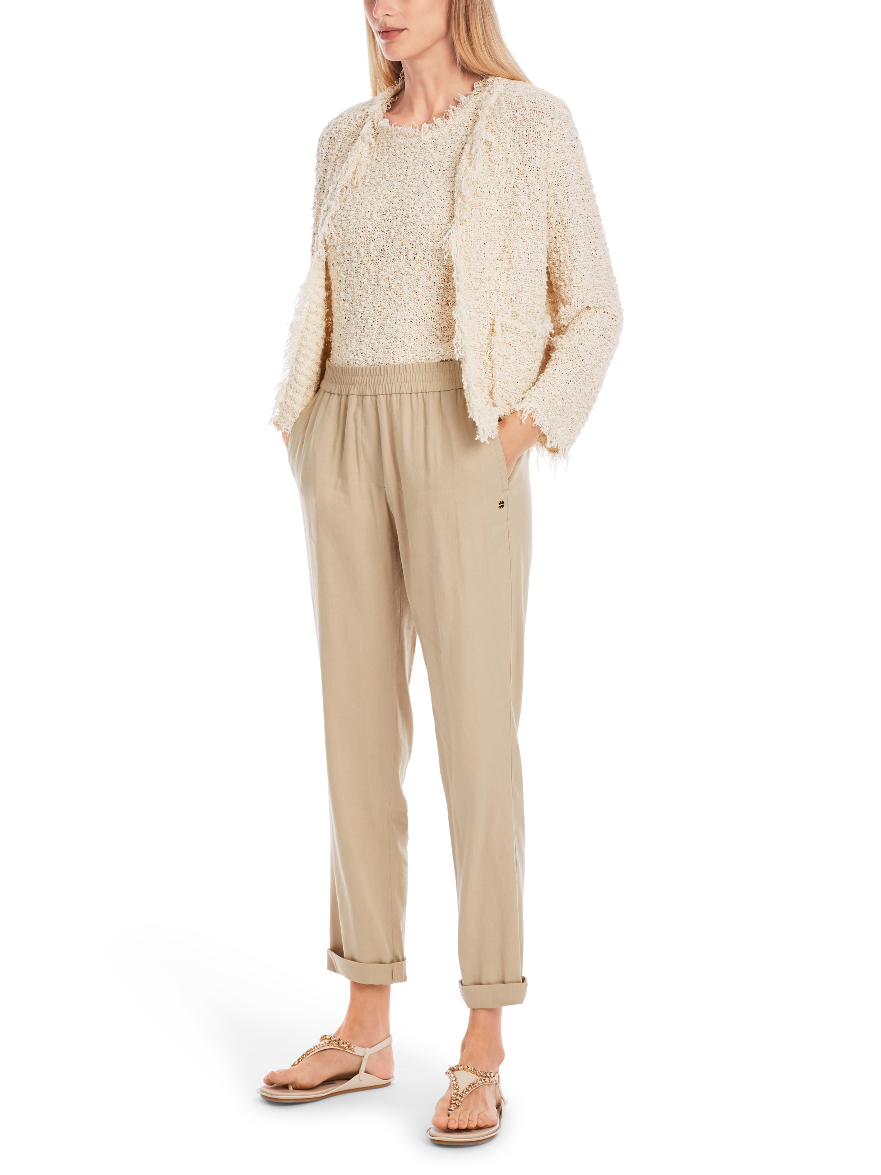 Marc Cain Hose RHODOS cappuccino macaron 2