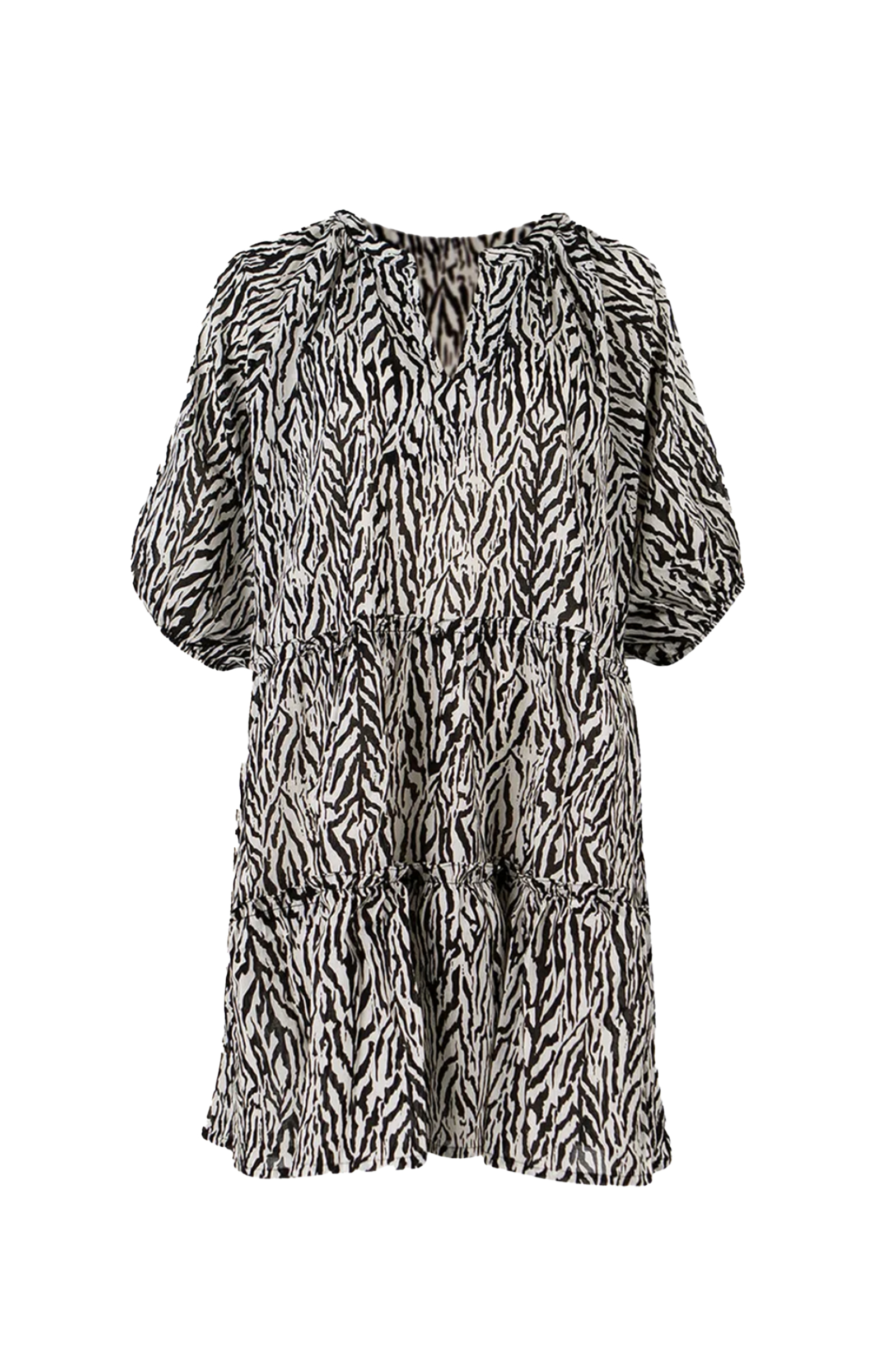 Bad/beach dames jurkje strand zwart