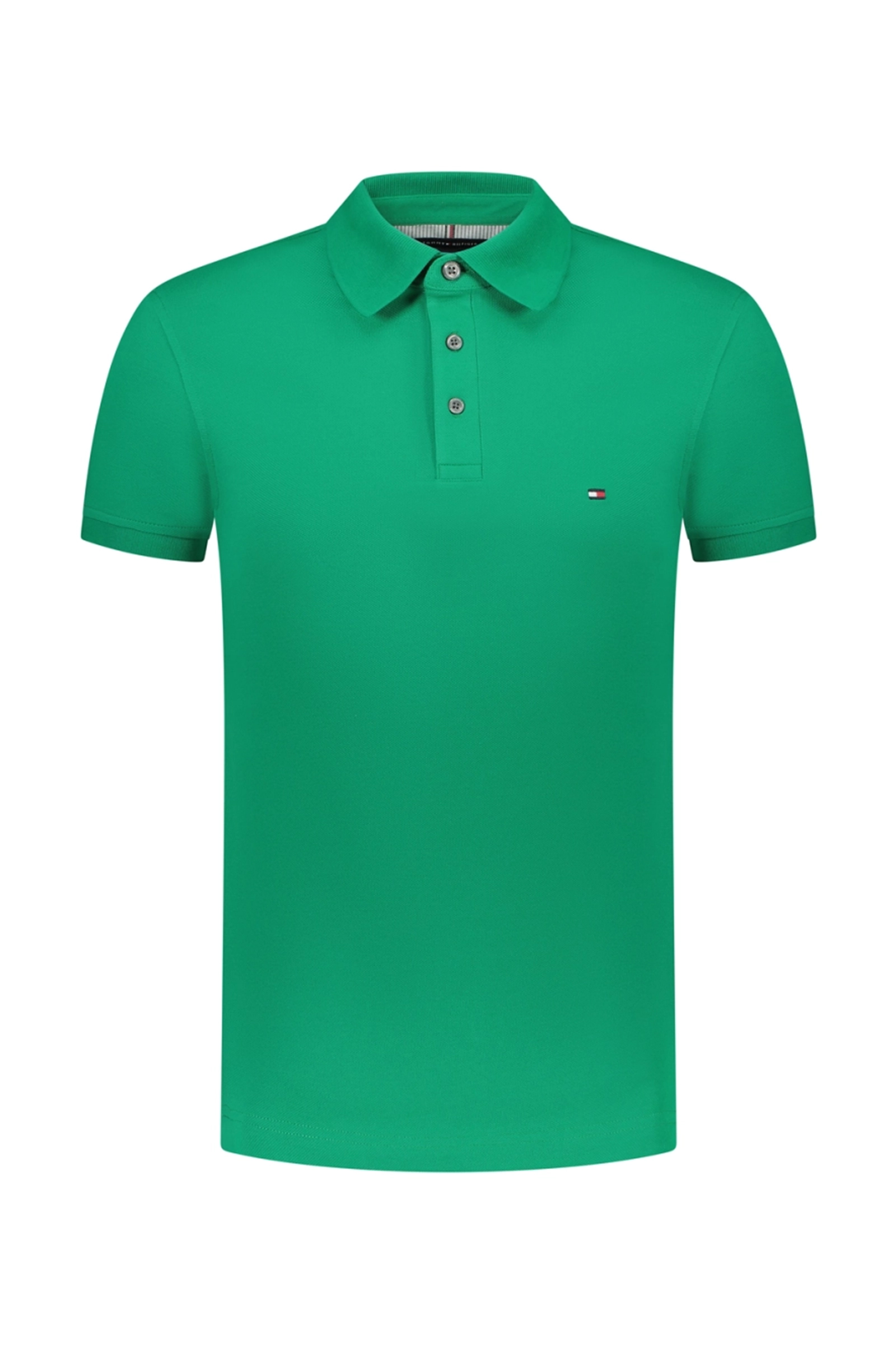 Heren overhemd lm casual groen