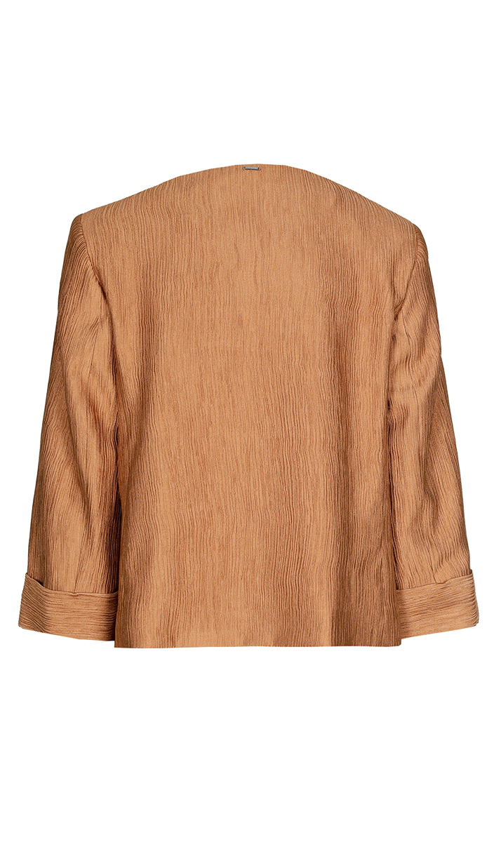 Dames blazer bruin