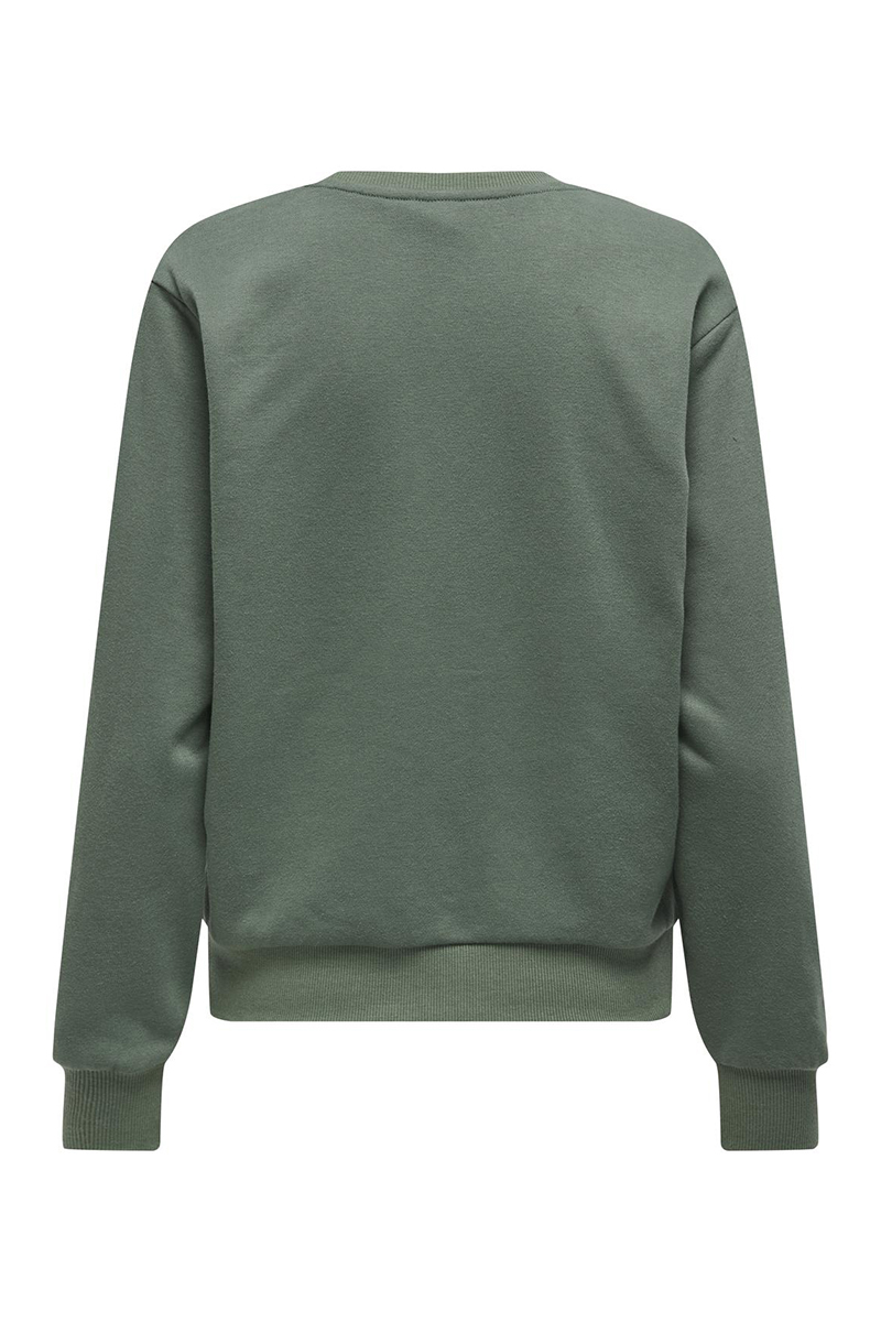 Fitness dames sweater groen