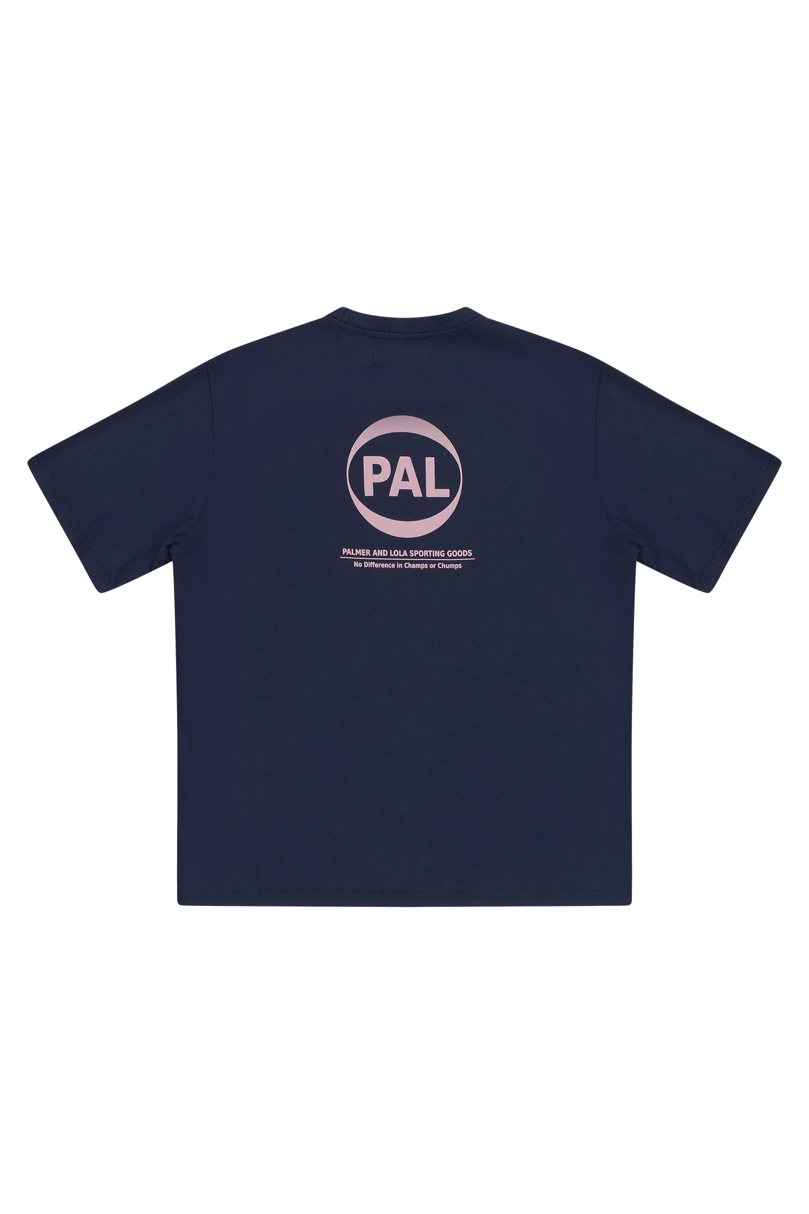 Heren t-shirt kortemouw blauw