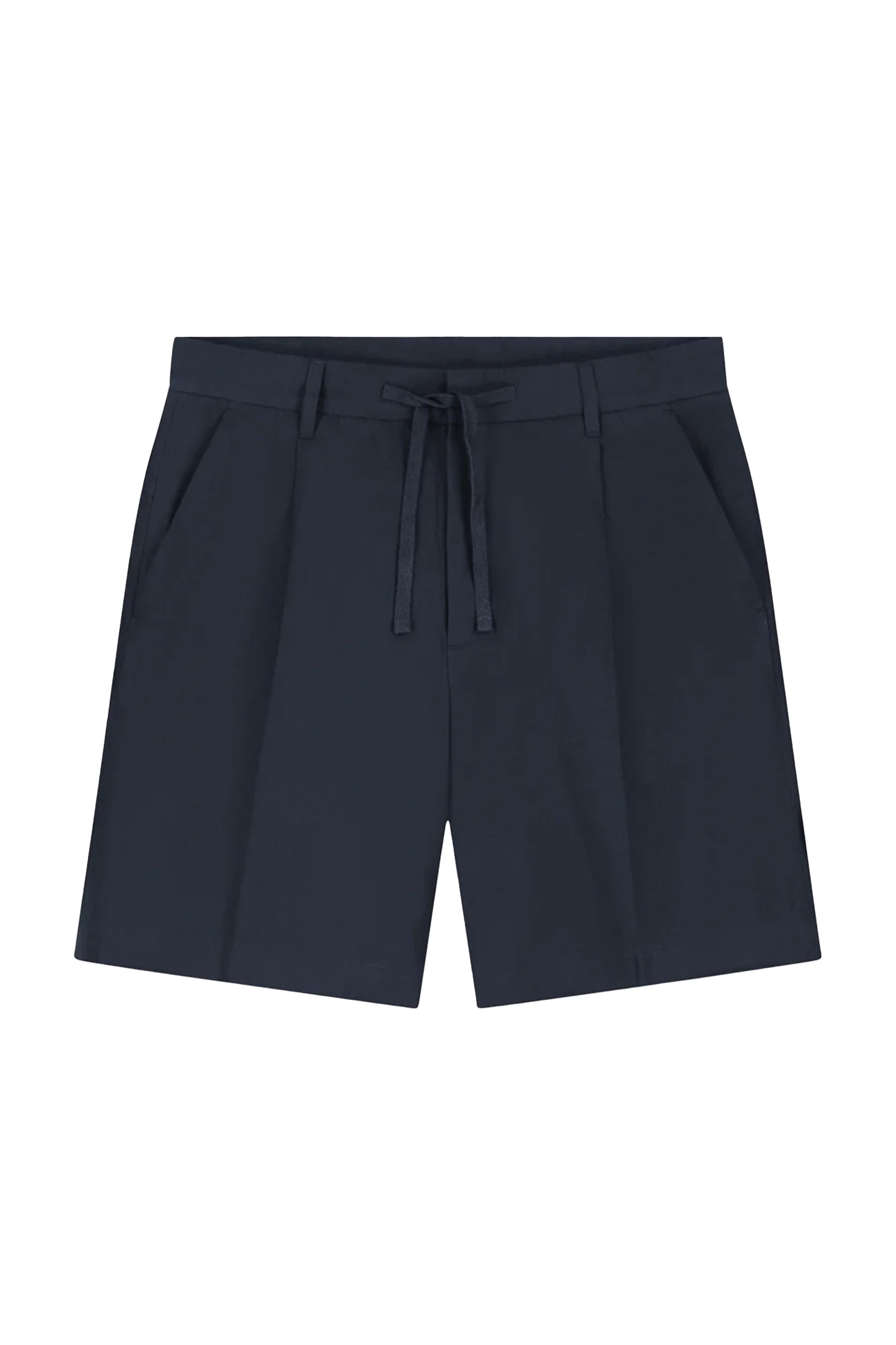 Olaf Hussein COTTON LINEN SHORTS Blauw 1
