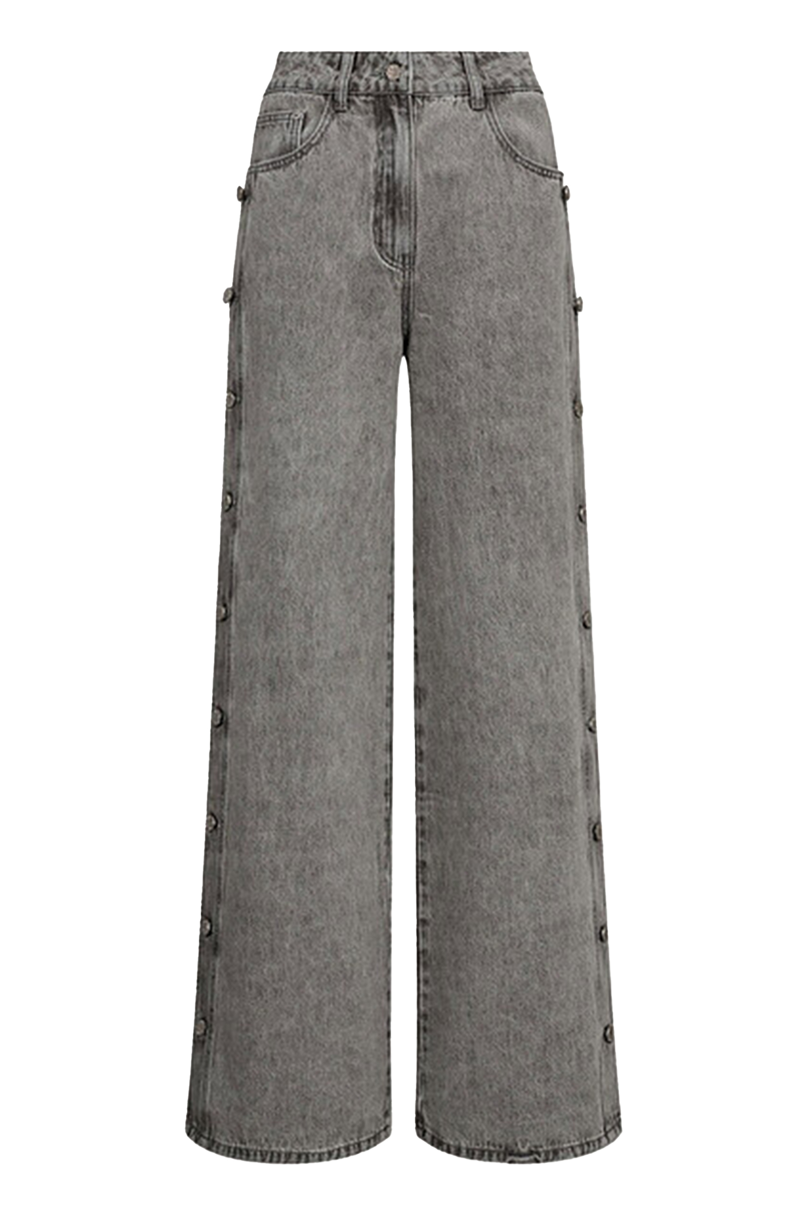 Dames jeans grijs