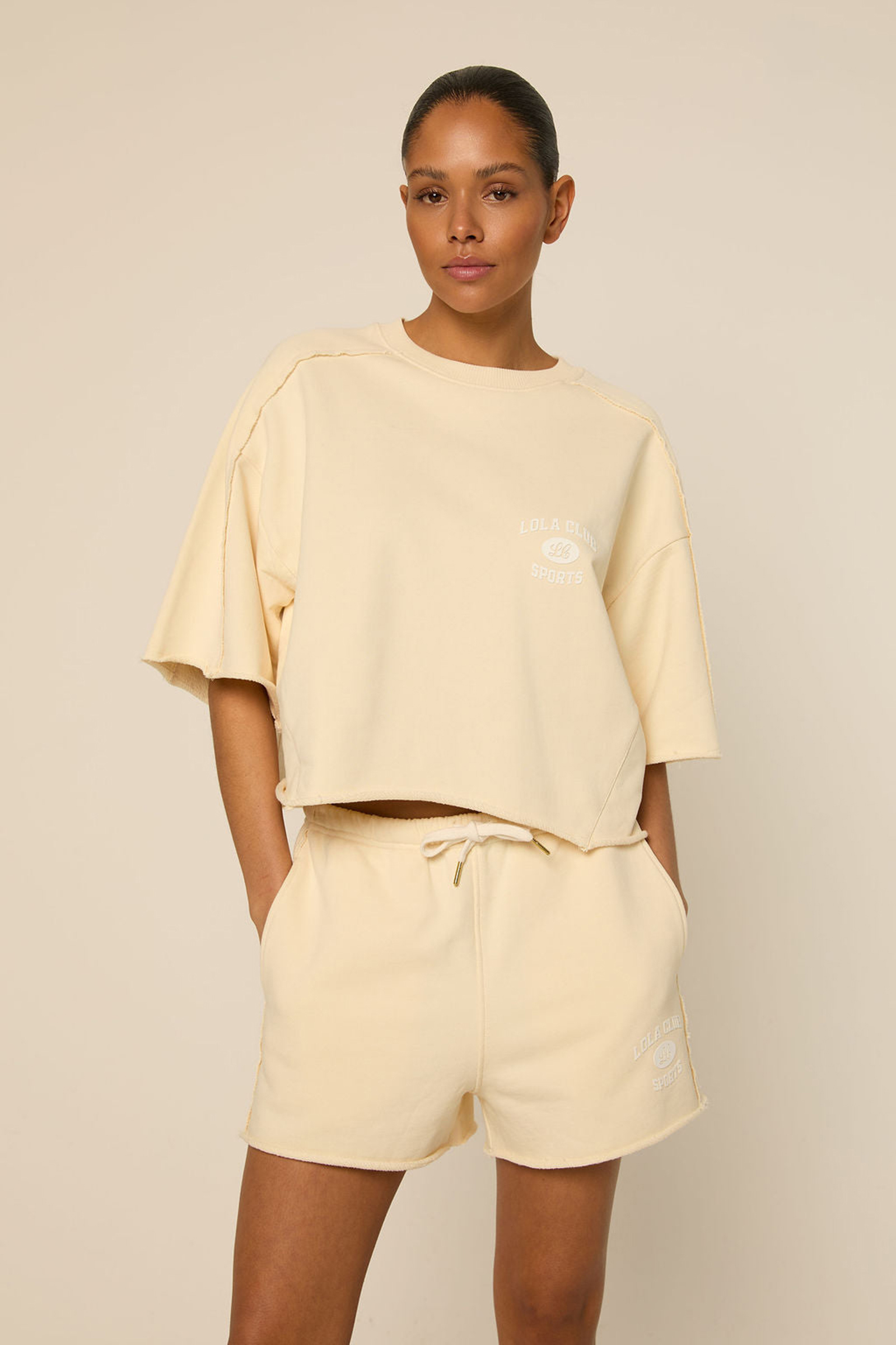 Casual dames sweater ecru