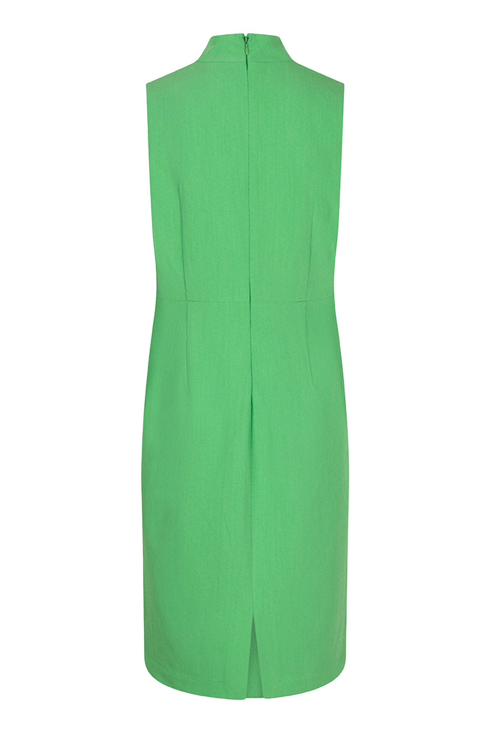 Esqualo Dress slv/lss shldr pleats Groen-1 3