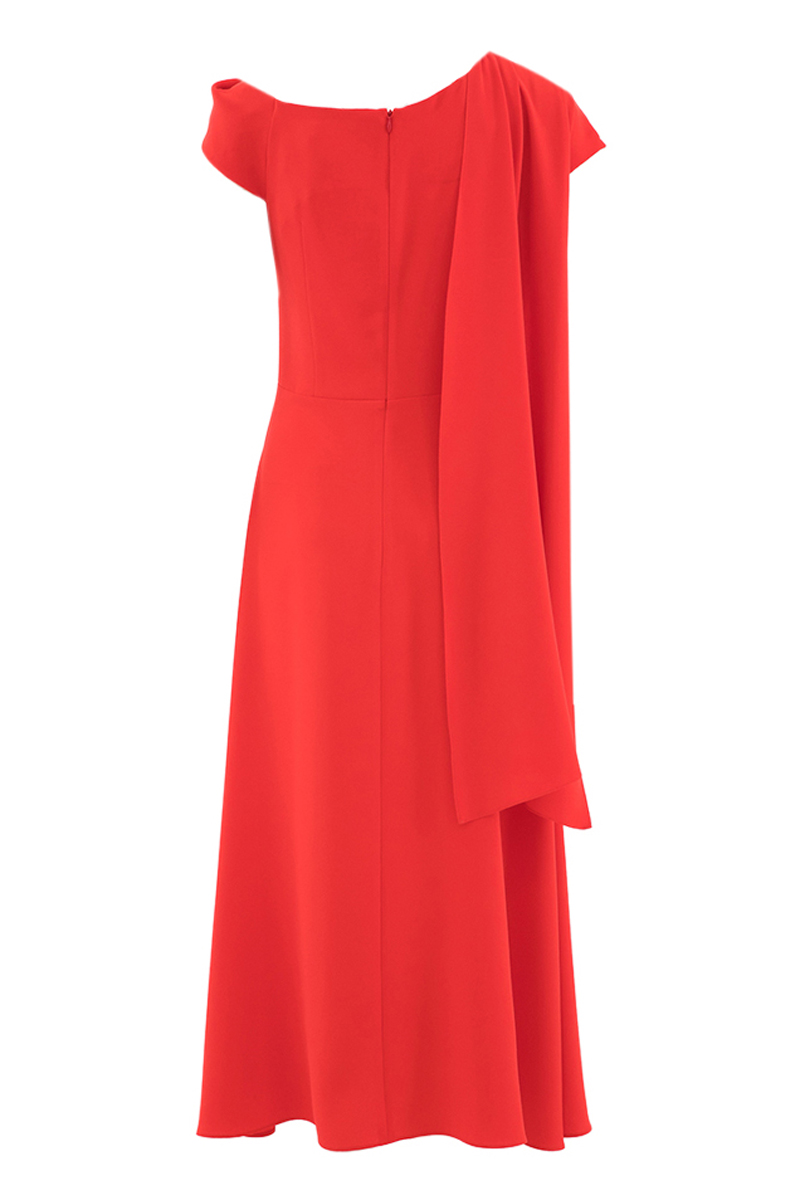 Dames jurk rood