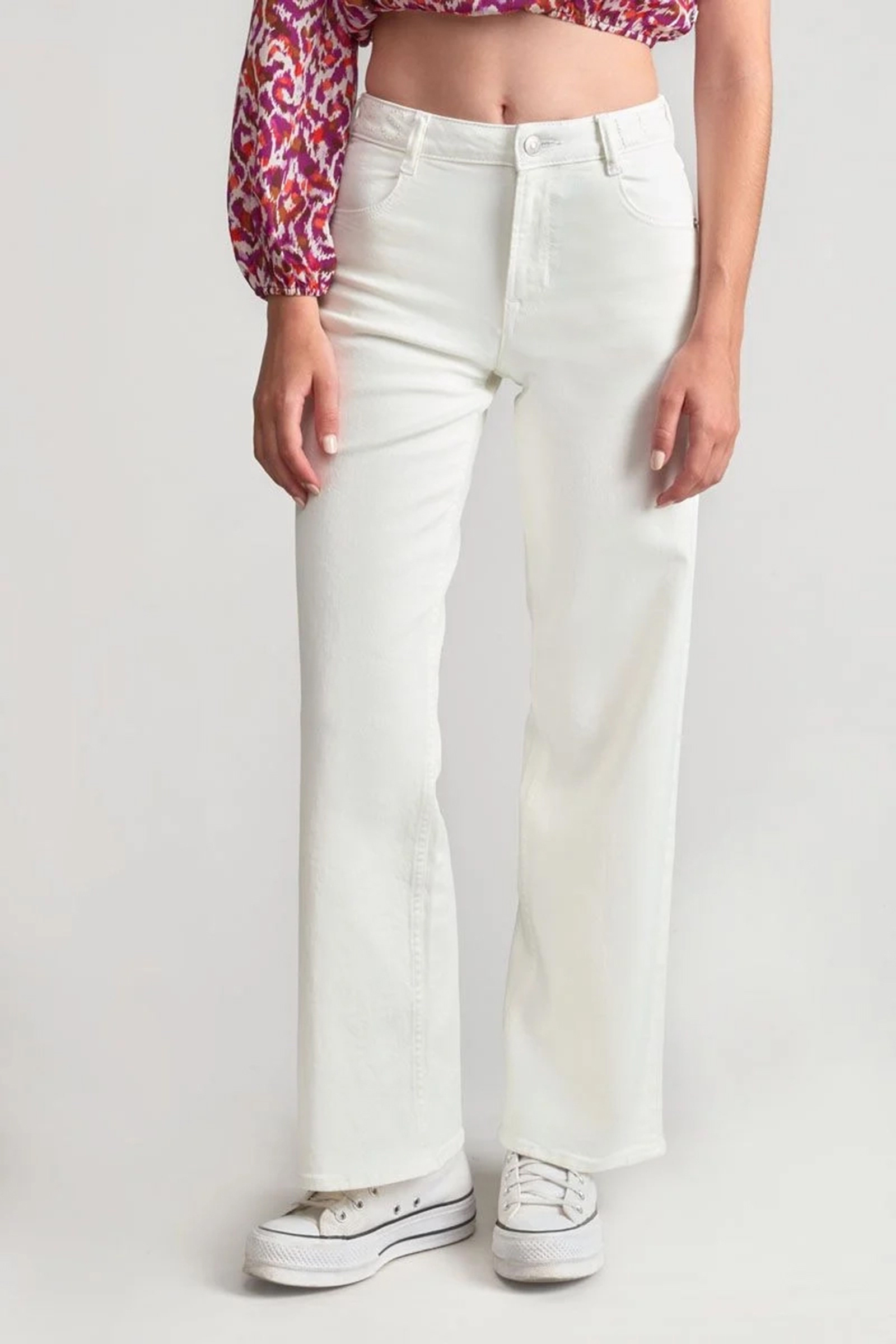 Meisjes broek wit