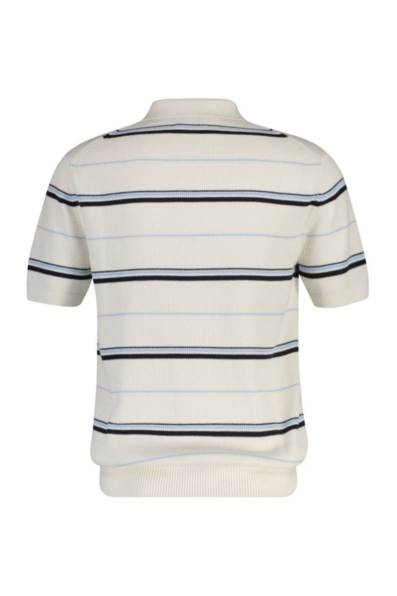 Heren polo korte mouw wit