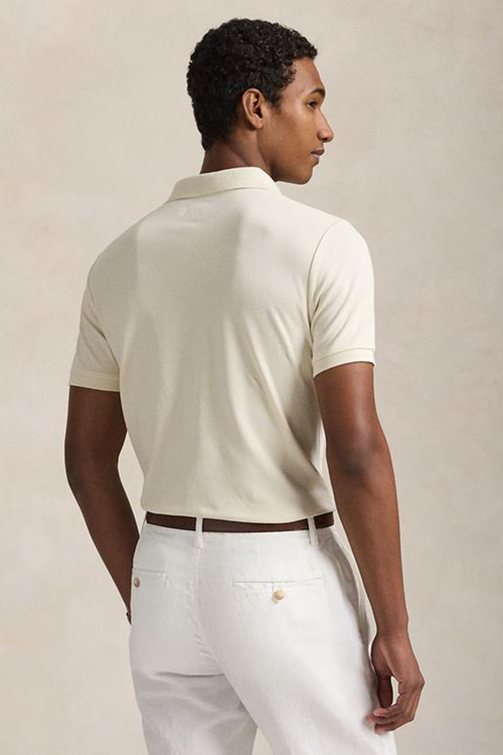 Polo Ralph Lauren STRETCH MESH Ecru-1 3