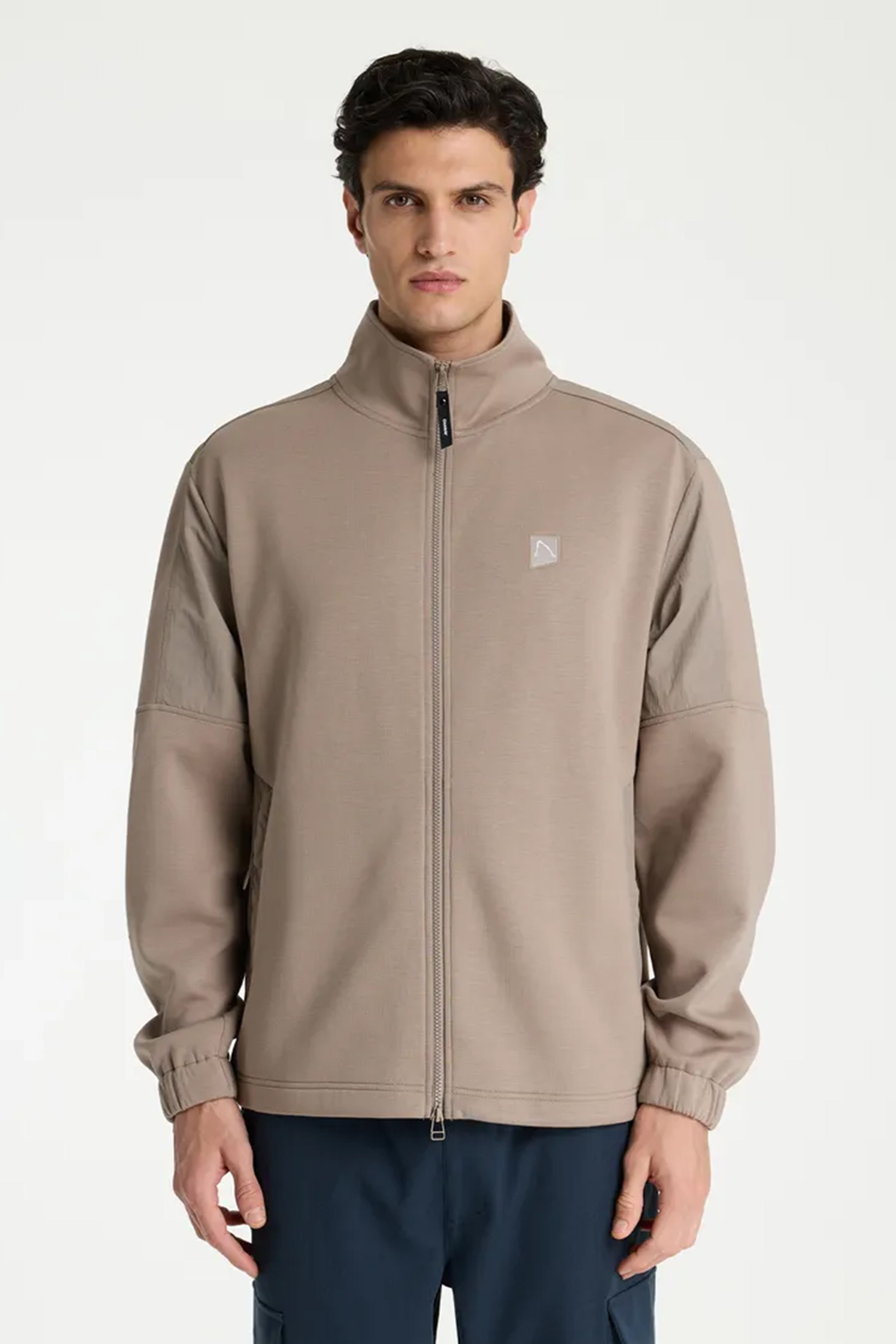 Heren vest bruin