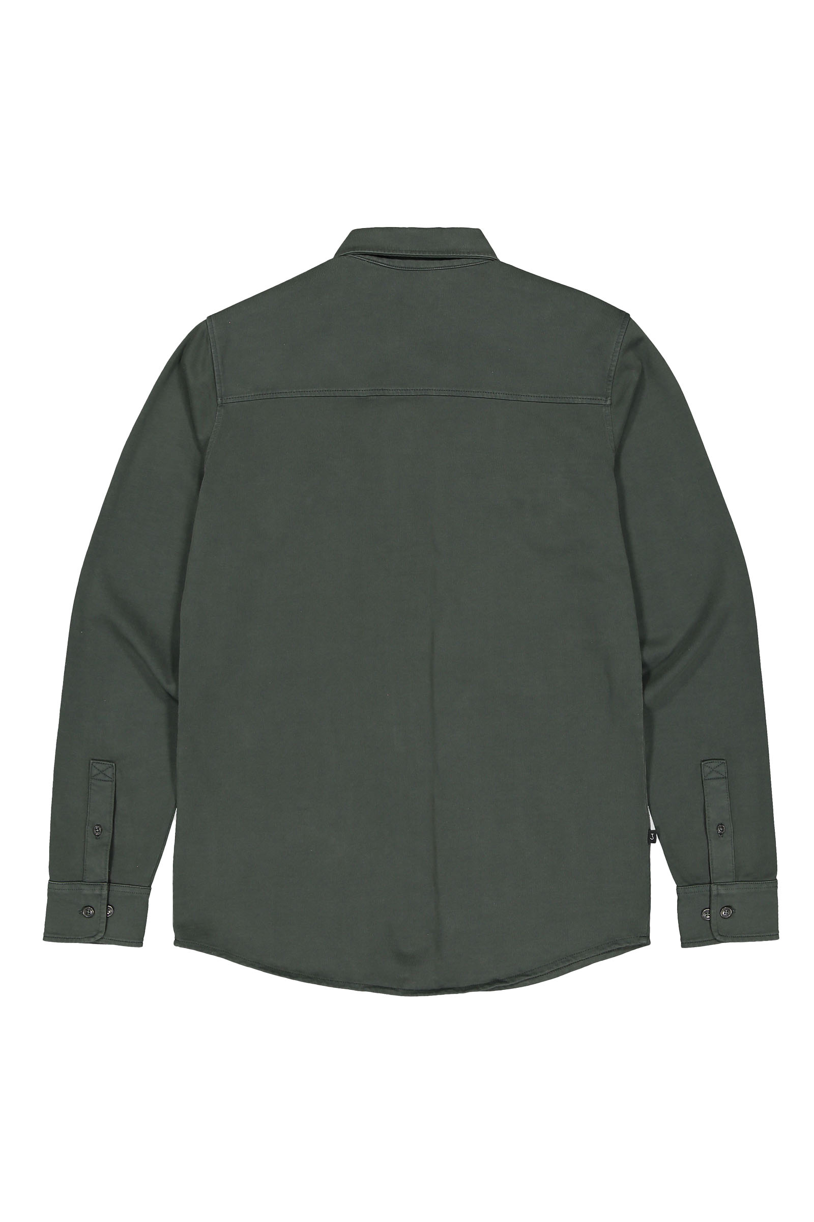 Heren overhemd lm casual groen