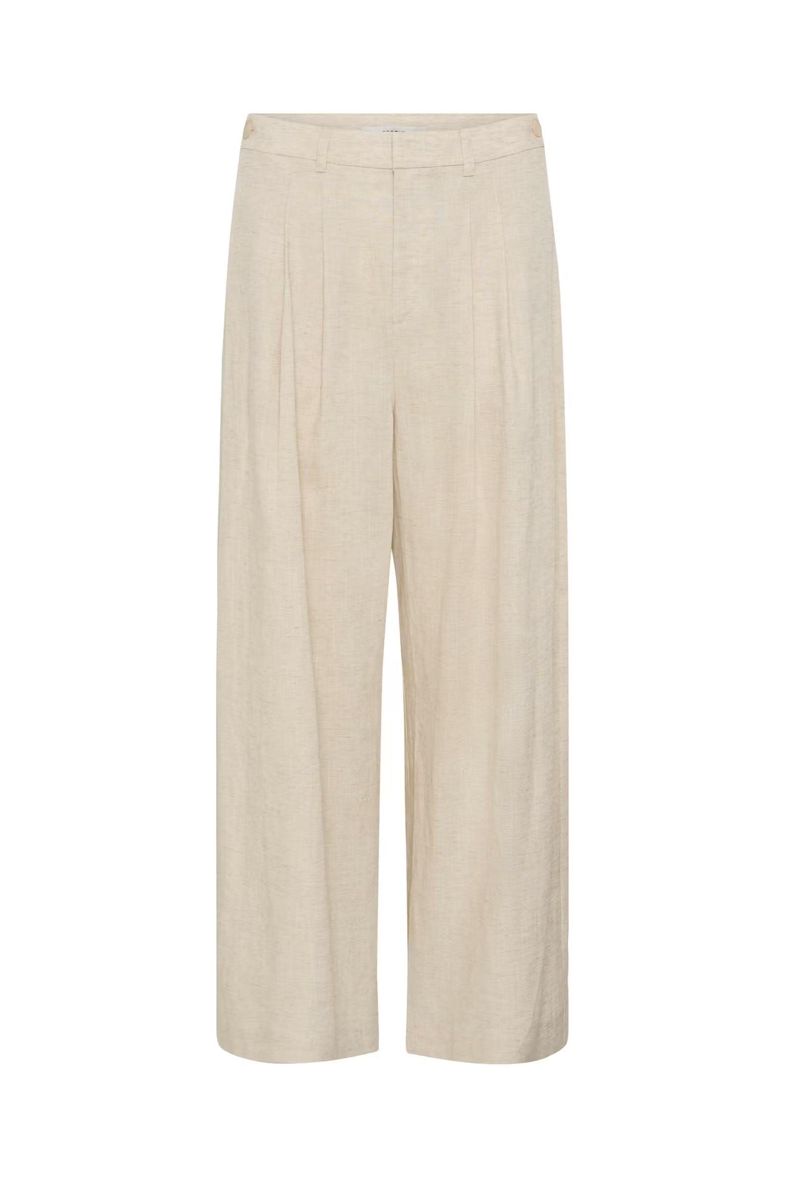 Dames broek ecru