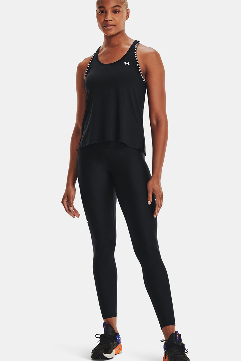Fitness dames singlet zwart