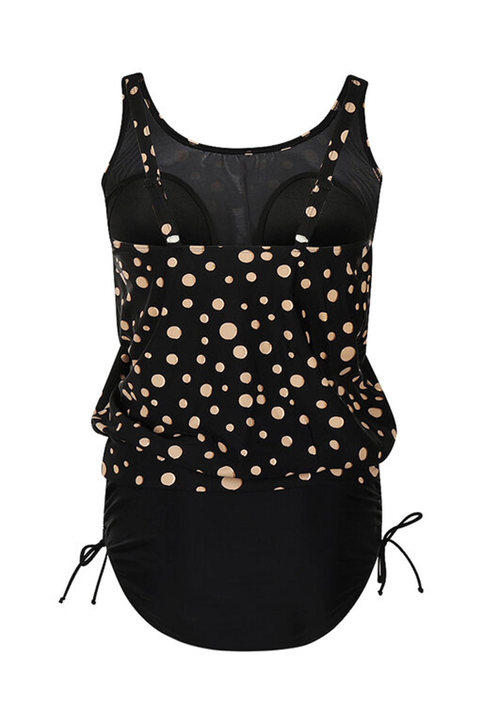 Bad/beach dames badpak mode zwart