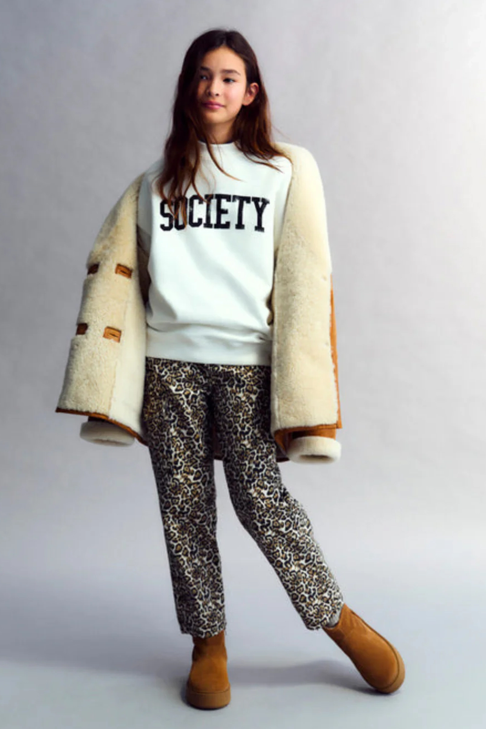 Meisjes sweater wit