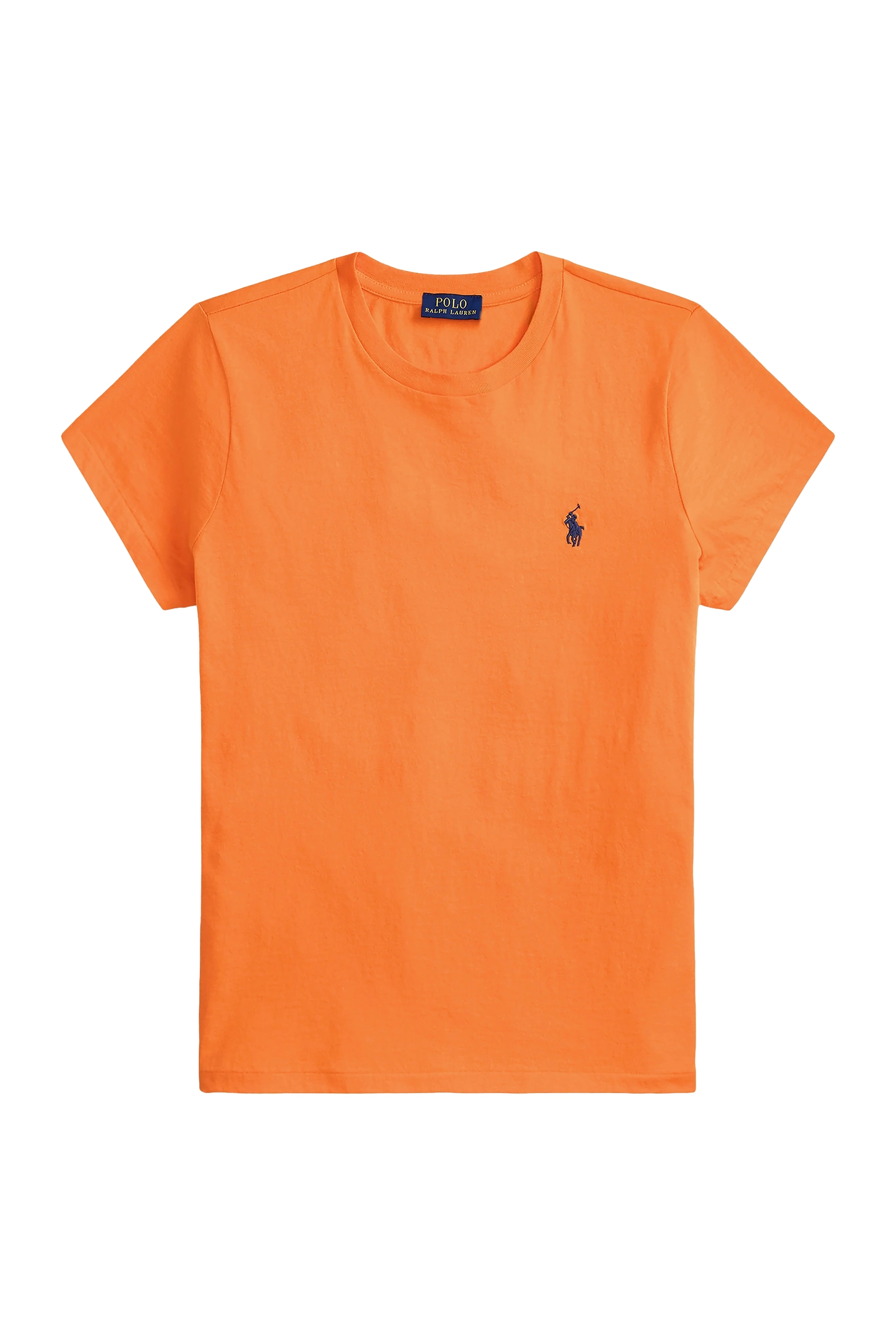 Dames t-shirt korte mouw oranje