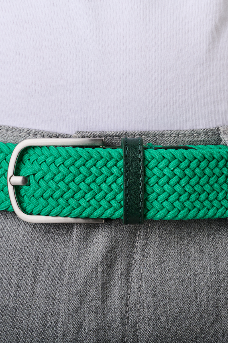 Heren riem groen