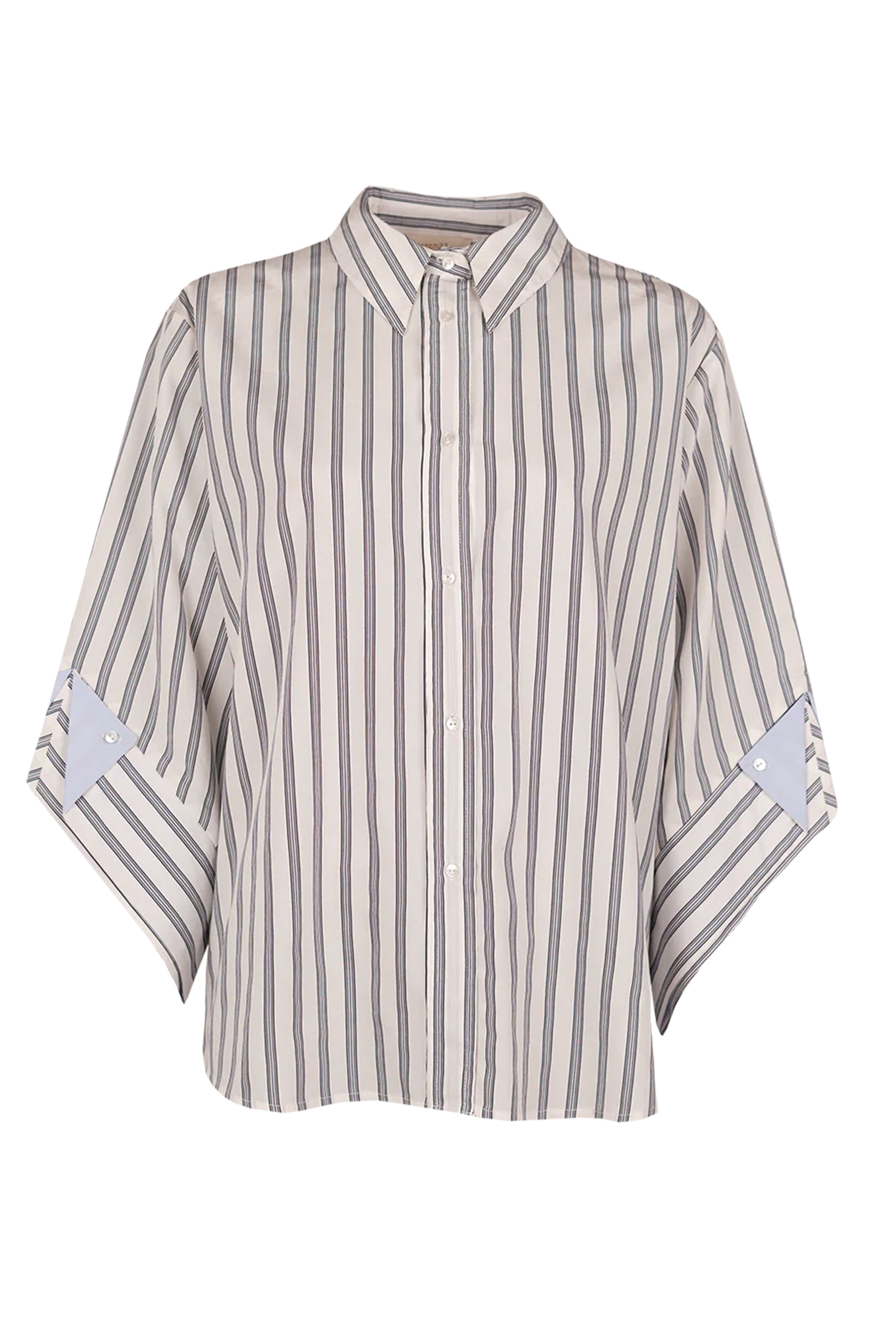 Dames blouse lange mouw wit