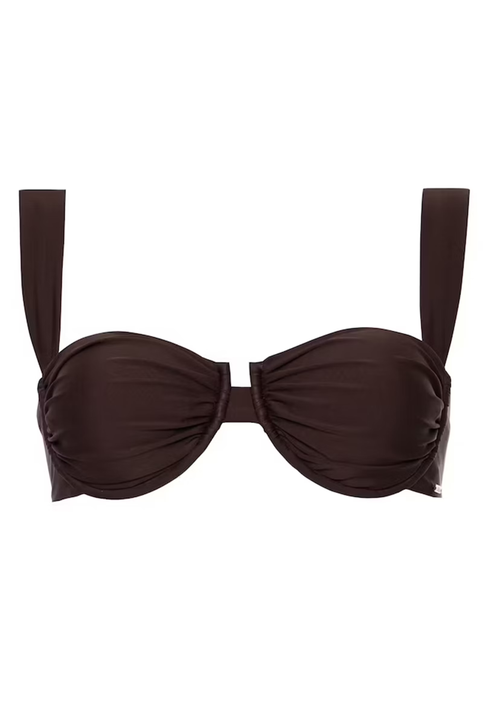 Bad/beach dames bikini top bruin