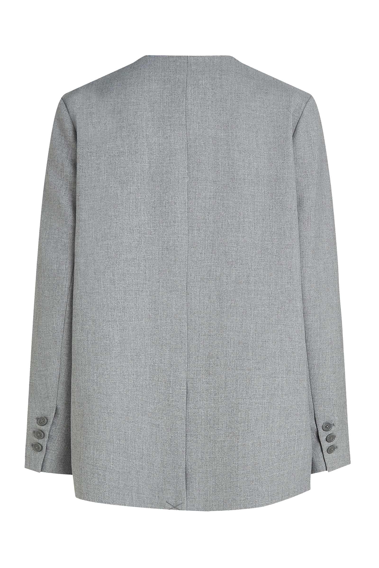 Dames blazer grijs
