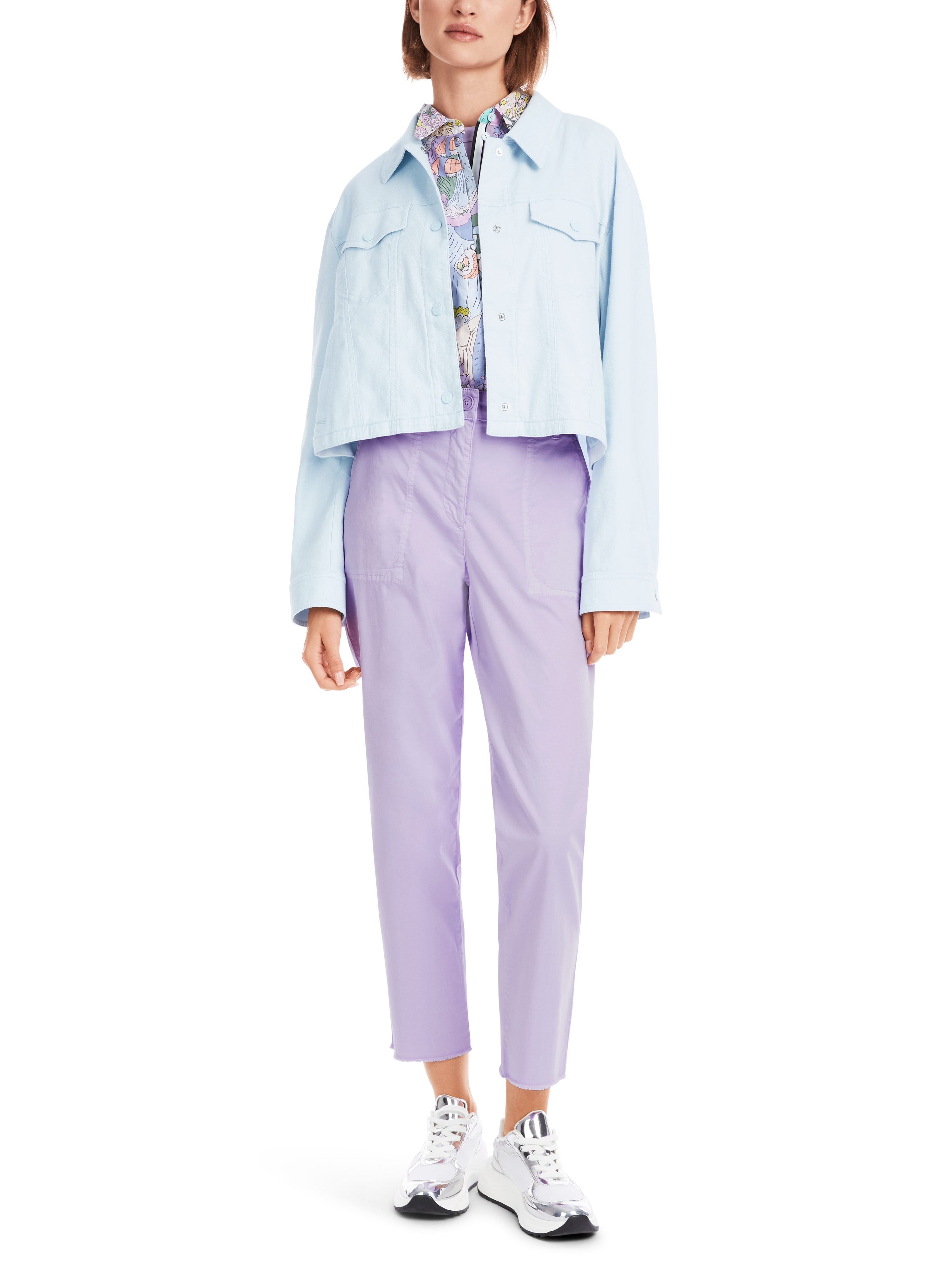 Marc Cain Hose FRANCA lavender macaron 2