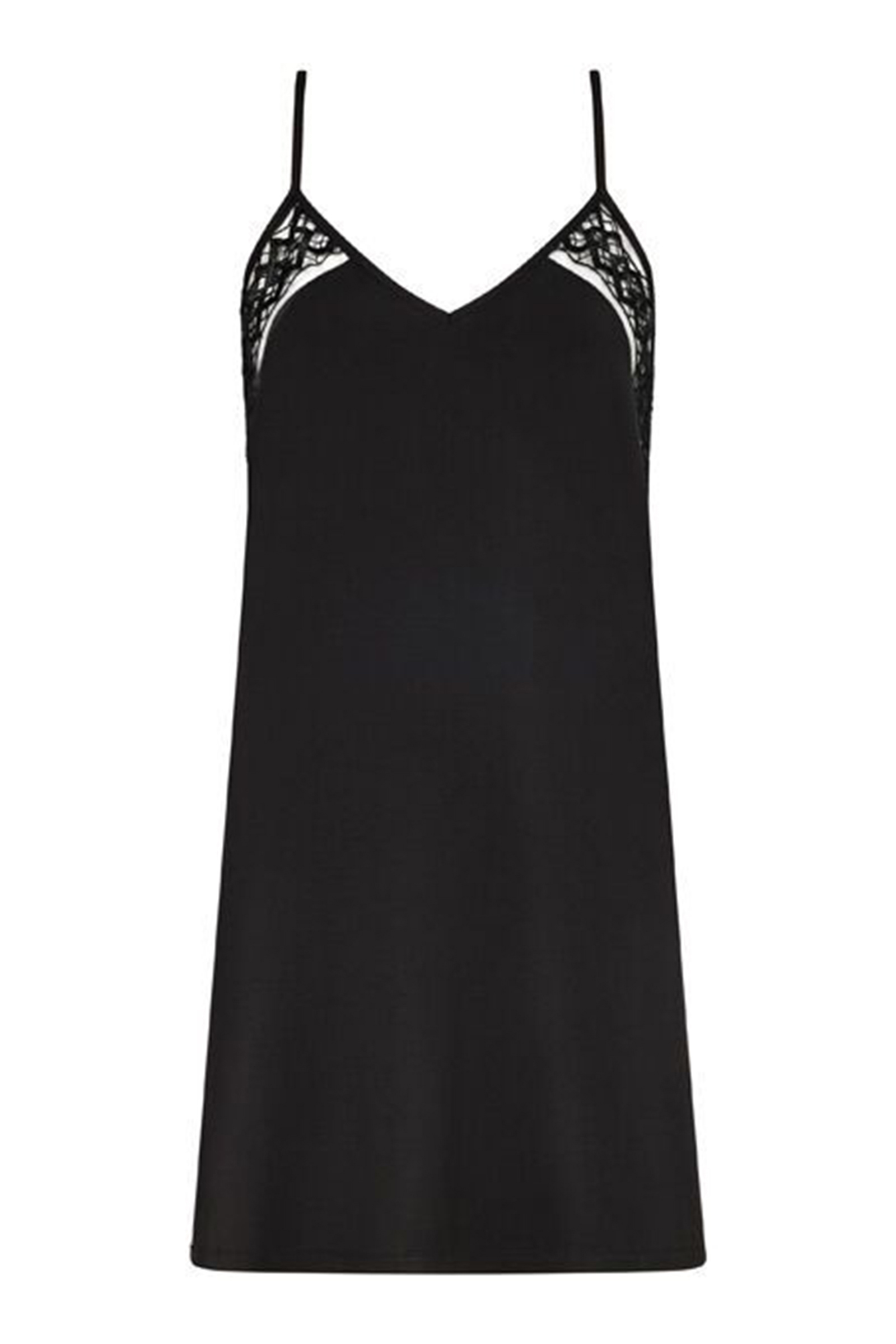 Nachtmode dames nachthemd   zwart