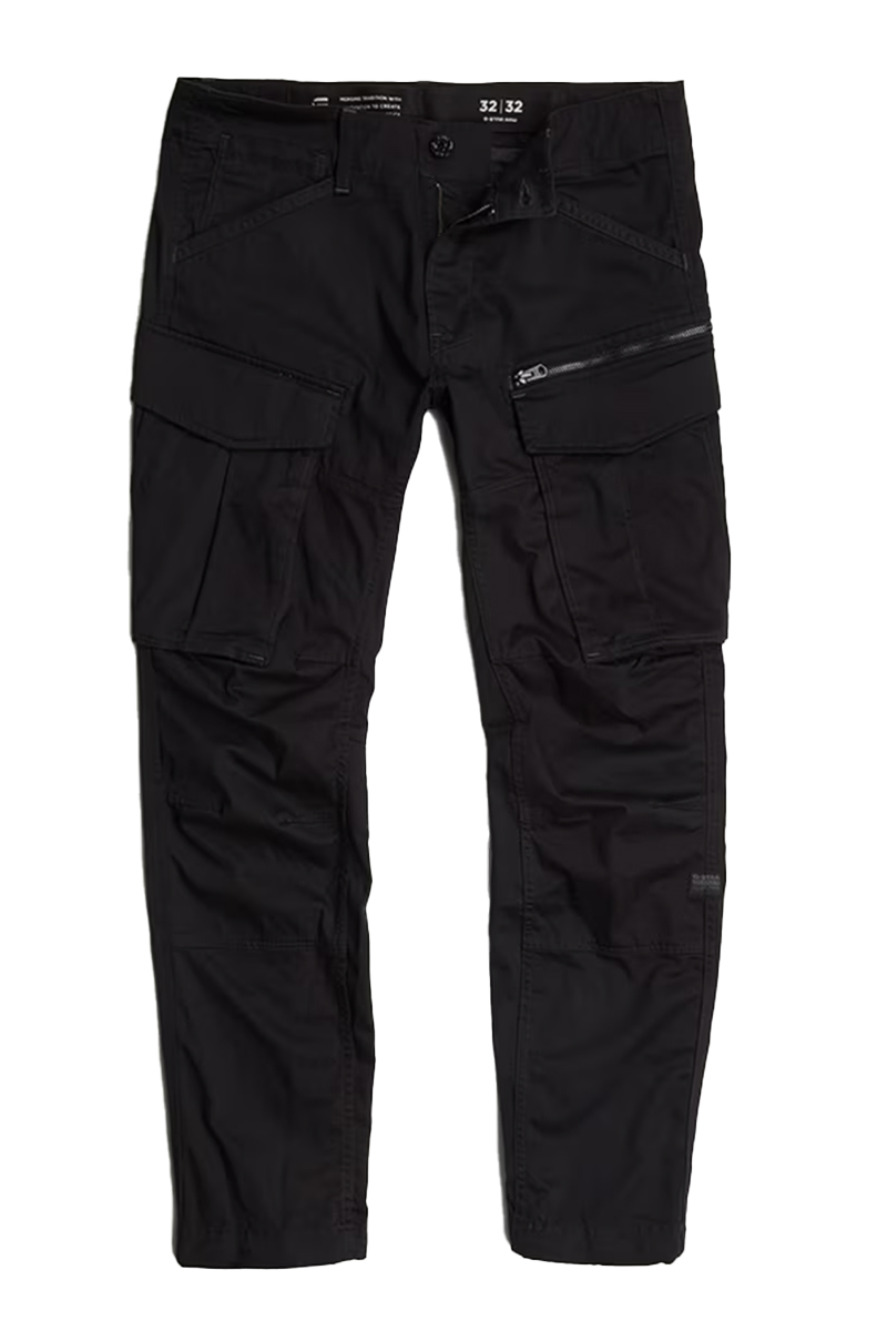 Heren cargo zwart