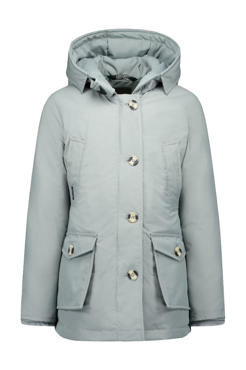 Meisjes jas blauw