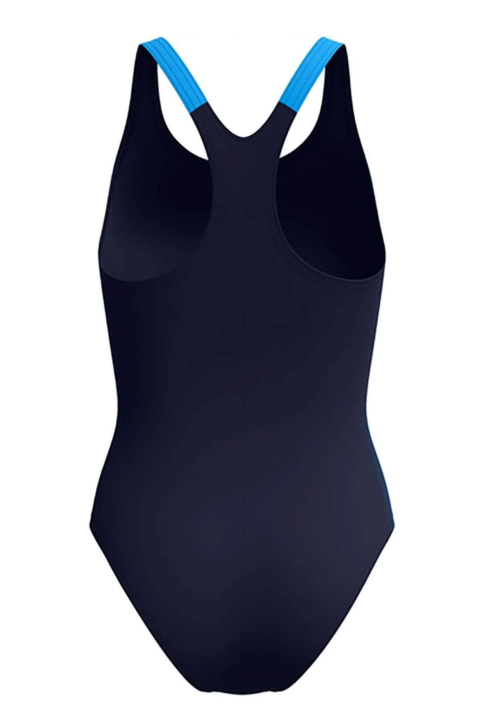 Bad/beach dames badpak sport blauw