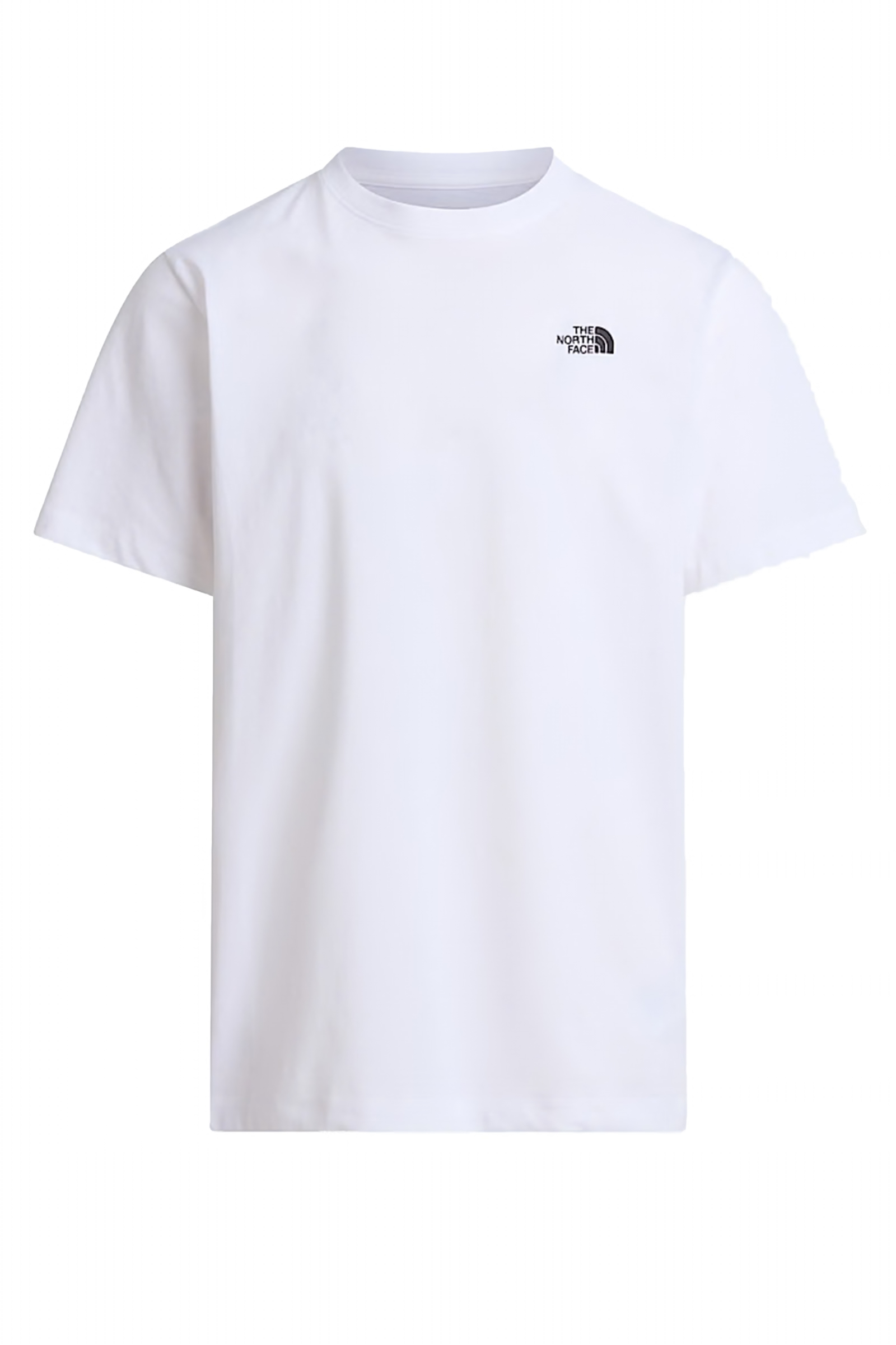 Casual heren t-shirt km wit