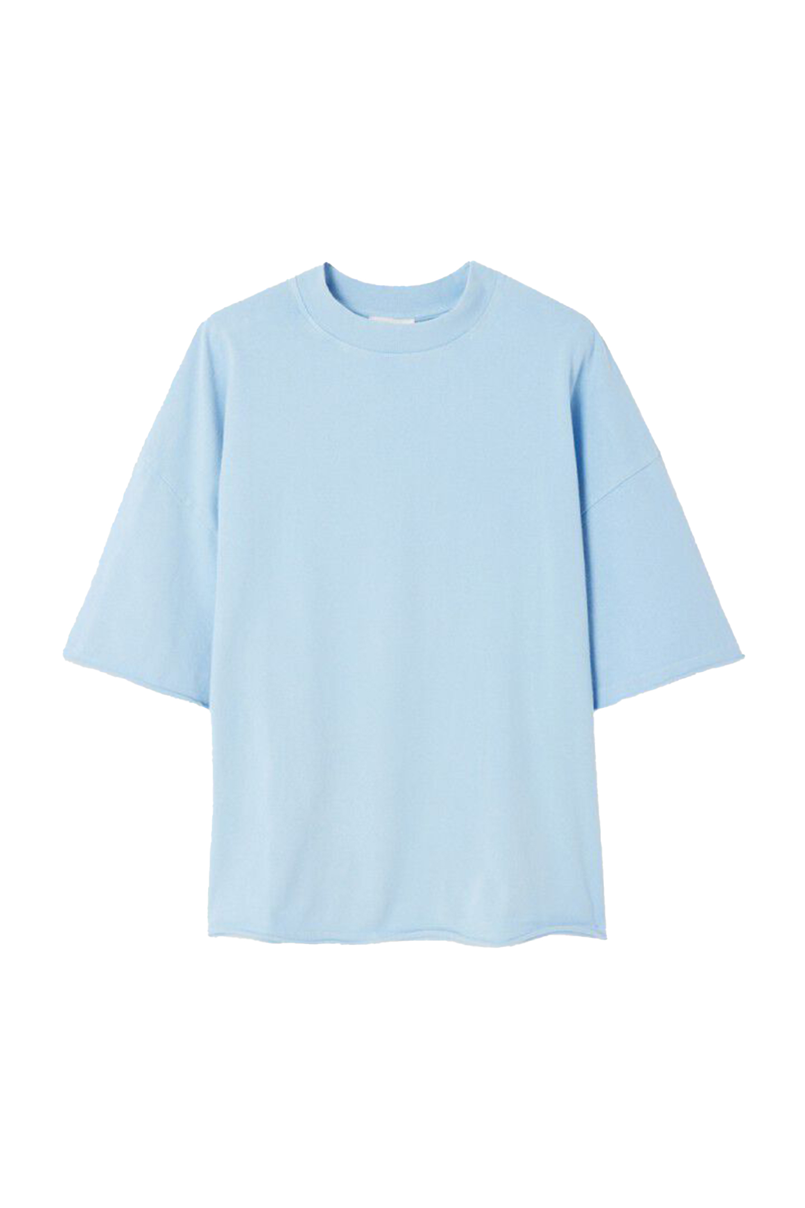 Dames t-shirt korte mouw blauw