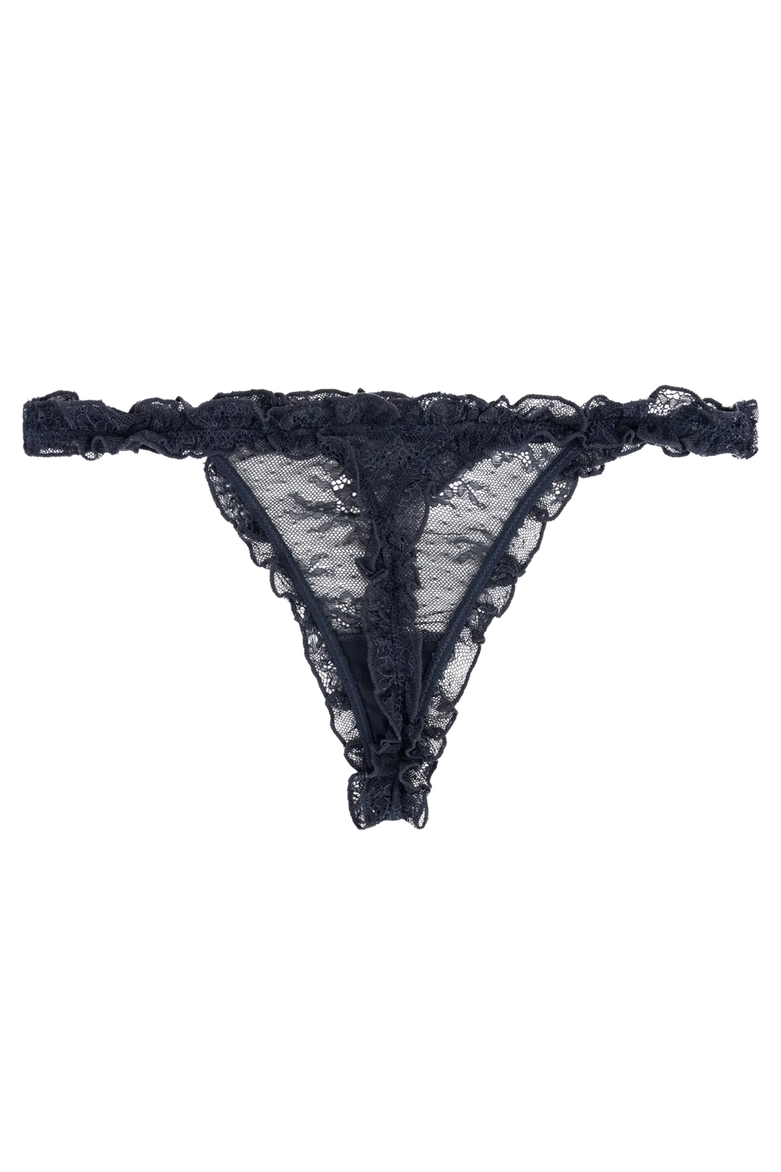 Lingerie dames slip blauw